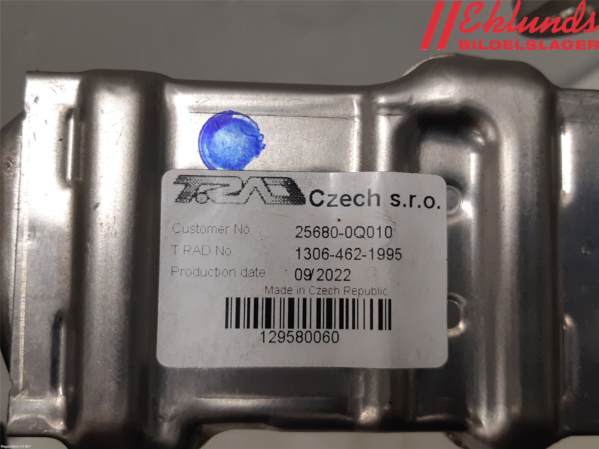 Toyota AYGO X AB70 22- Egr Ventil