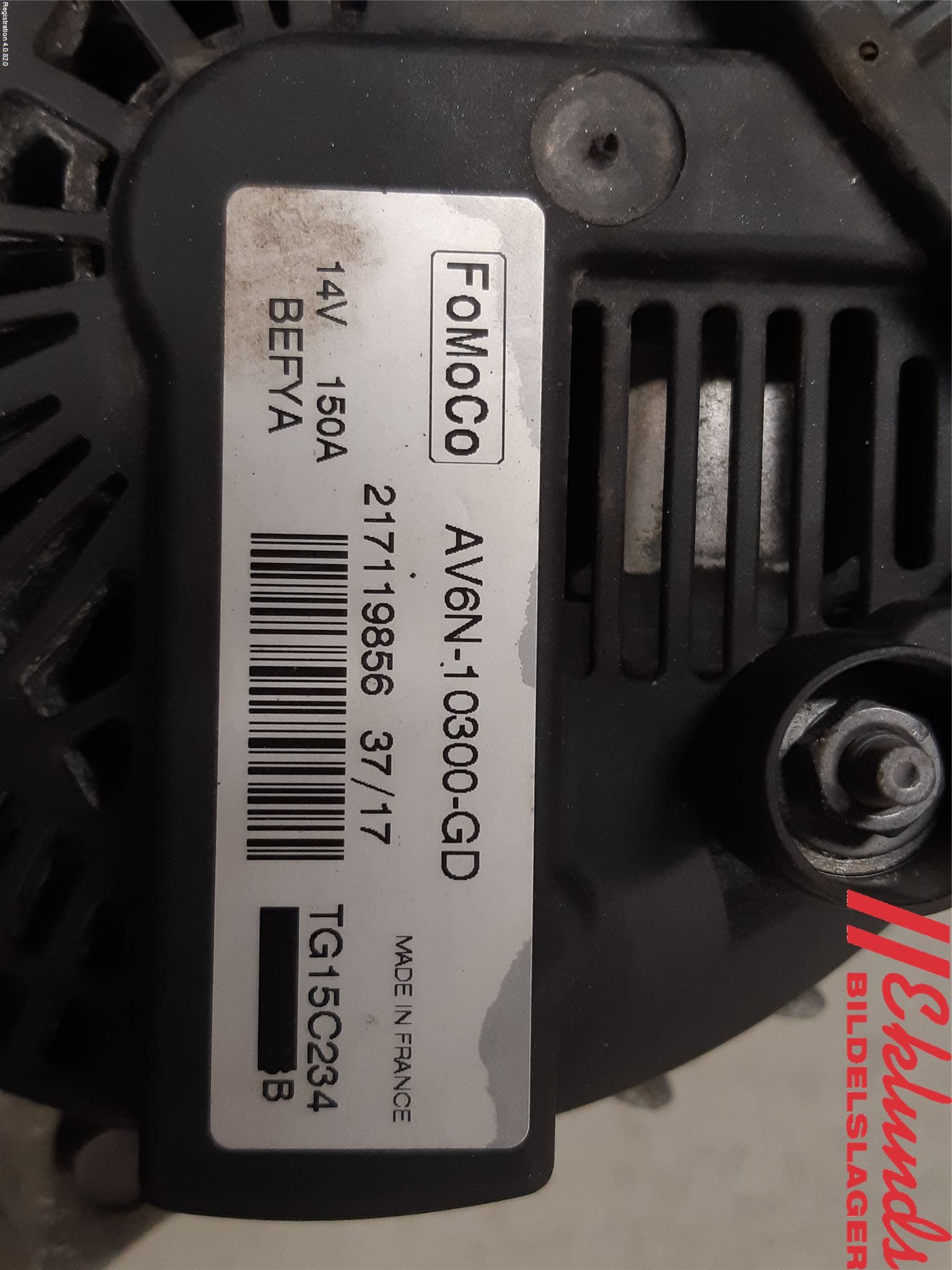 Ford TRANSIT/TOURNEO CONNECT 13-22 Generator