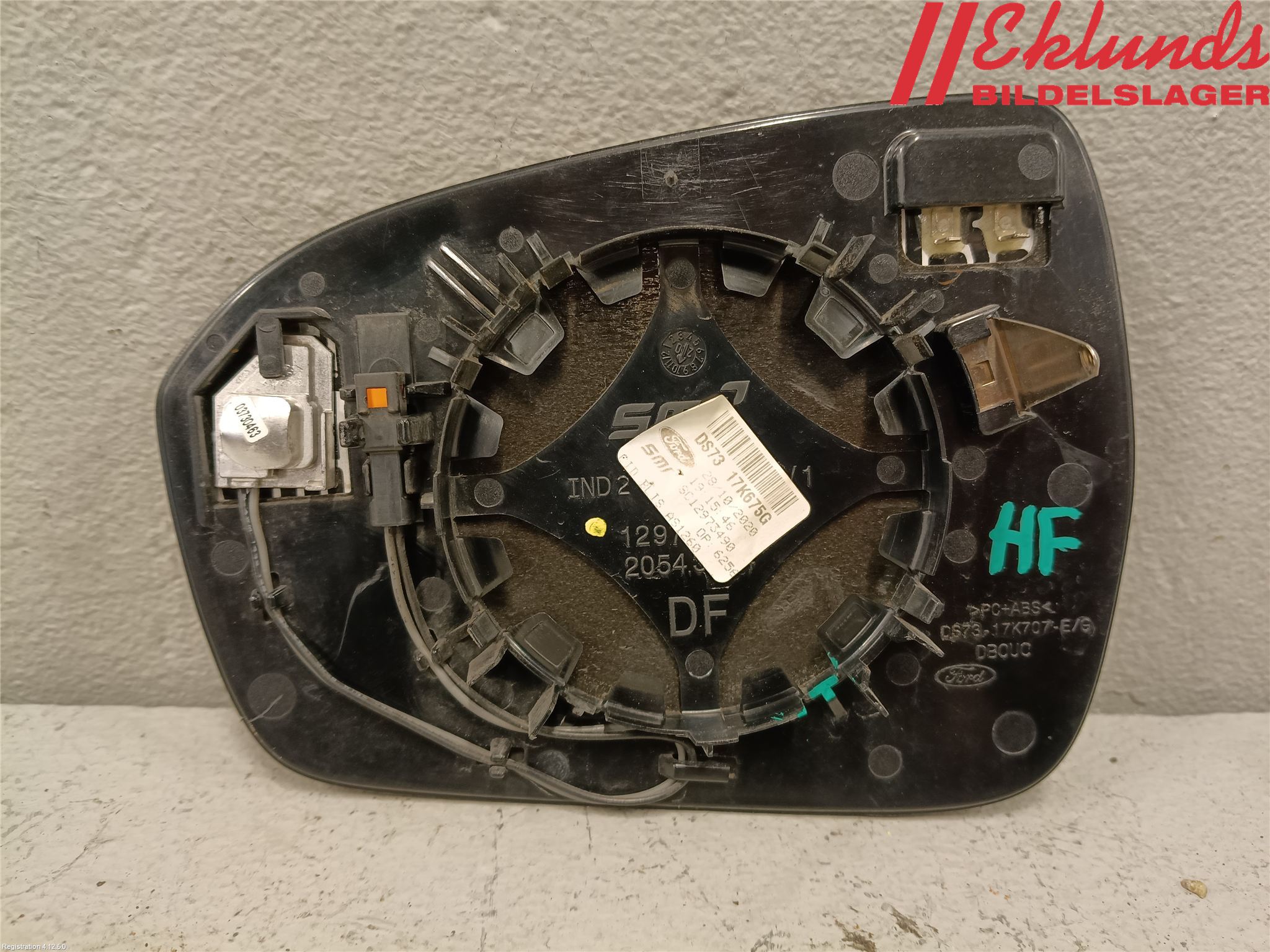Ford MONDEO 15-22 Spegelglas Hö
