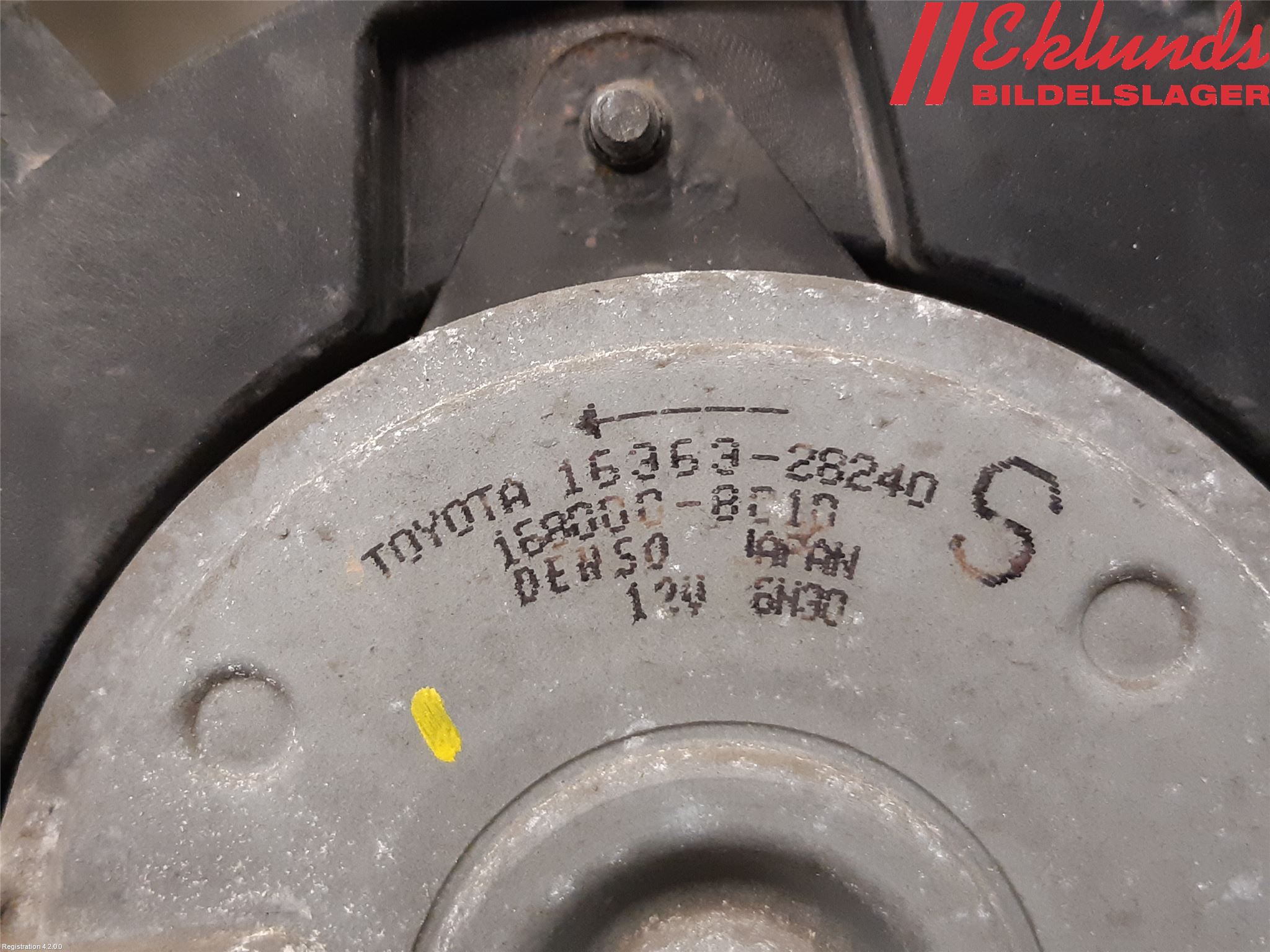 Toyota RAV 4 06-12 Kylfläkt El