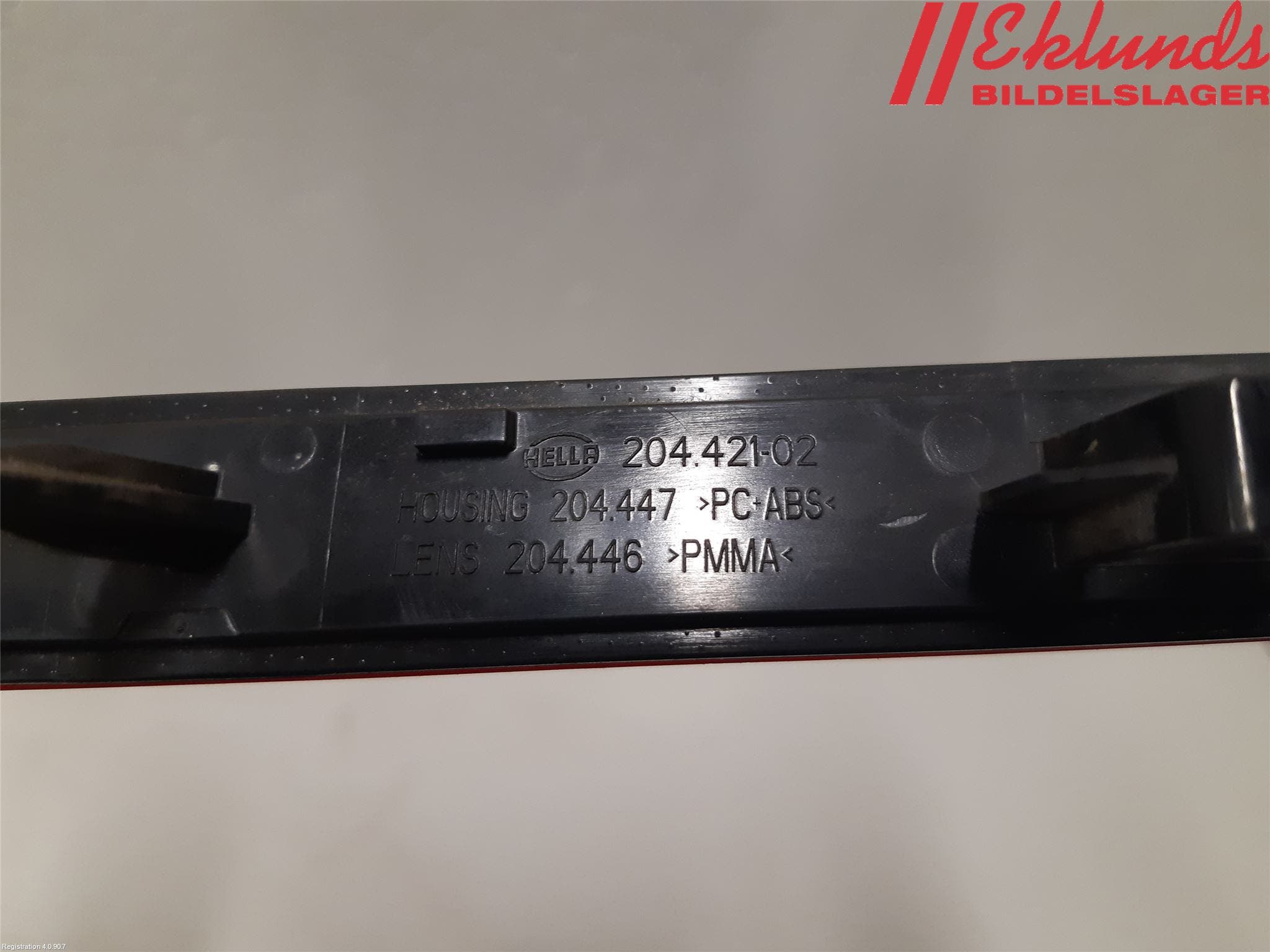 Opel ASTRA K 16-22 Dimljus/Reflex Bak