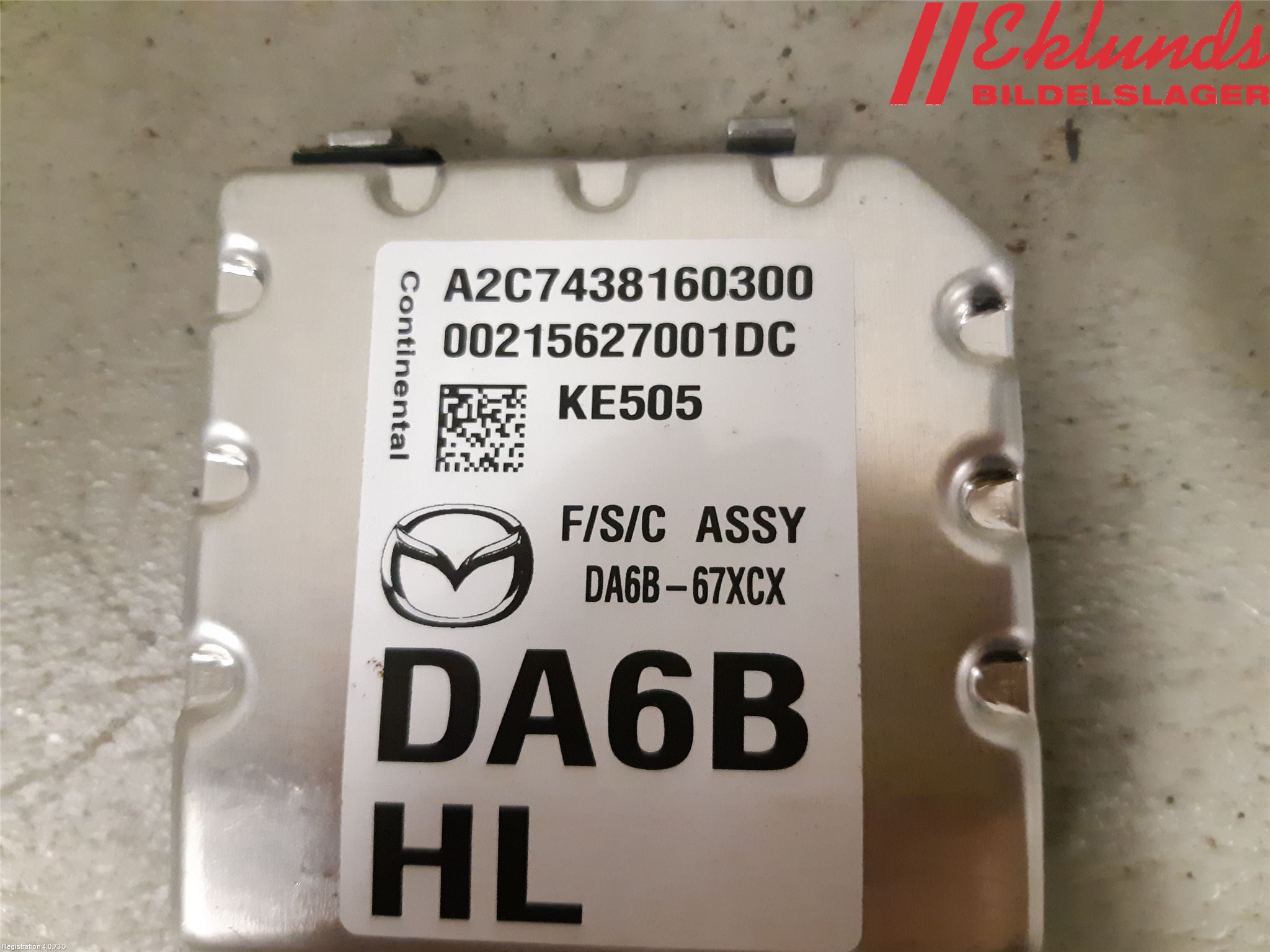 Mazda 2 (DJ) 15-22 Parkeringshjälp Kamera