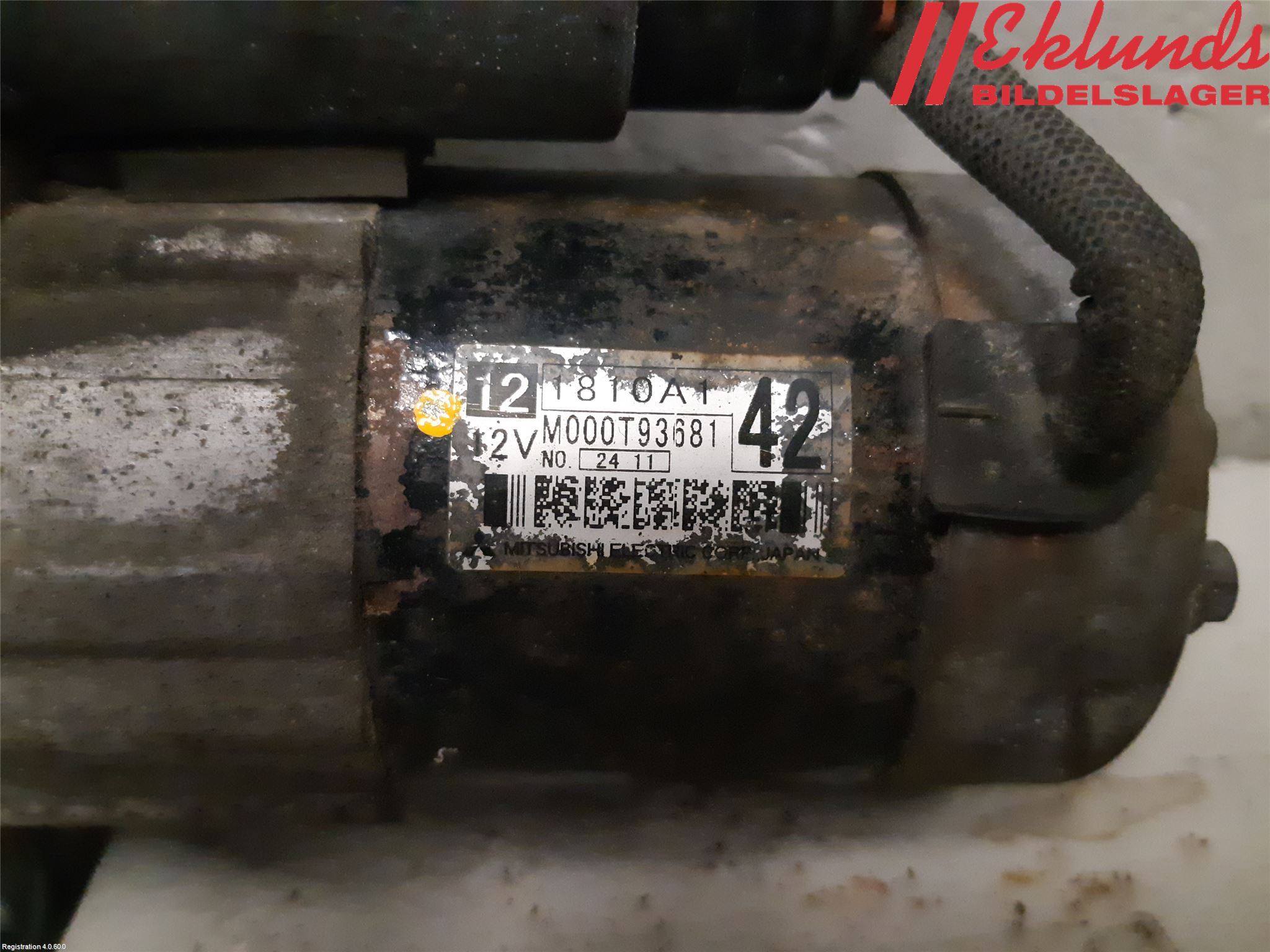 Mitsubishi COLT 09-13 Startmotor
