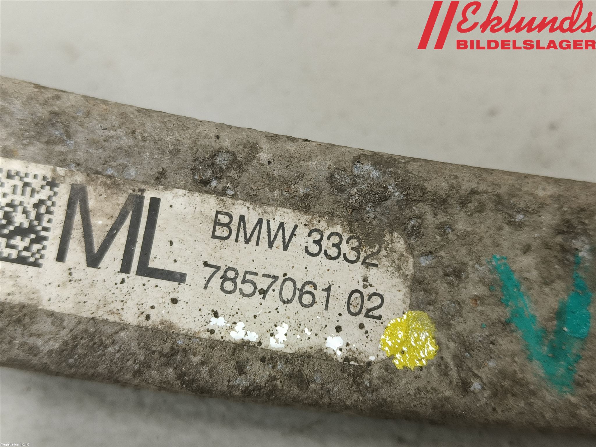 BMW 5 G30/G31/F90 17-23 Bärarm Bak Vänster