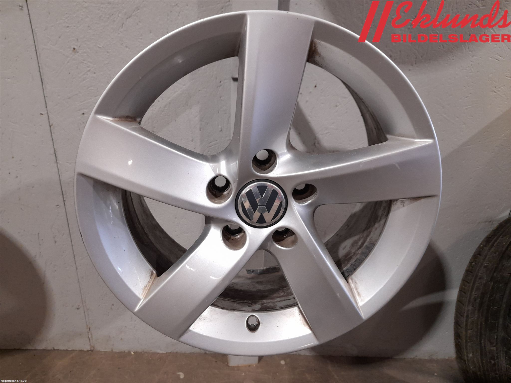 Volkswagen VW PASSAT 11-14 Fälgsats Aluminium