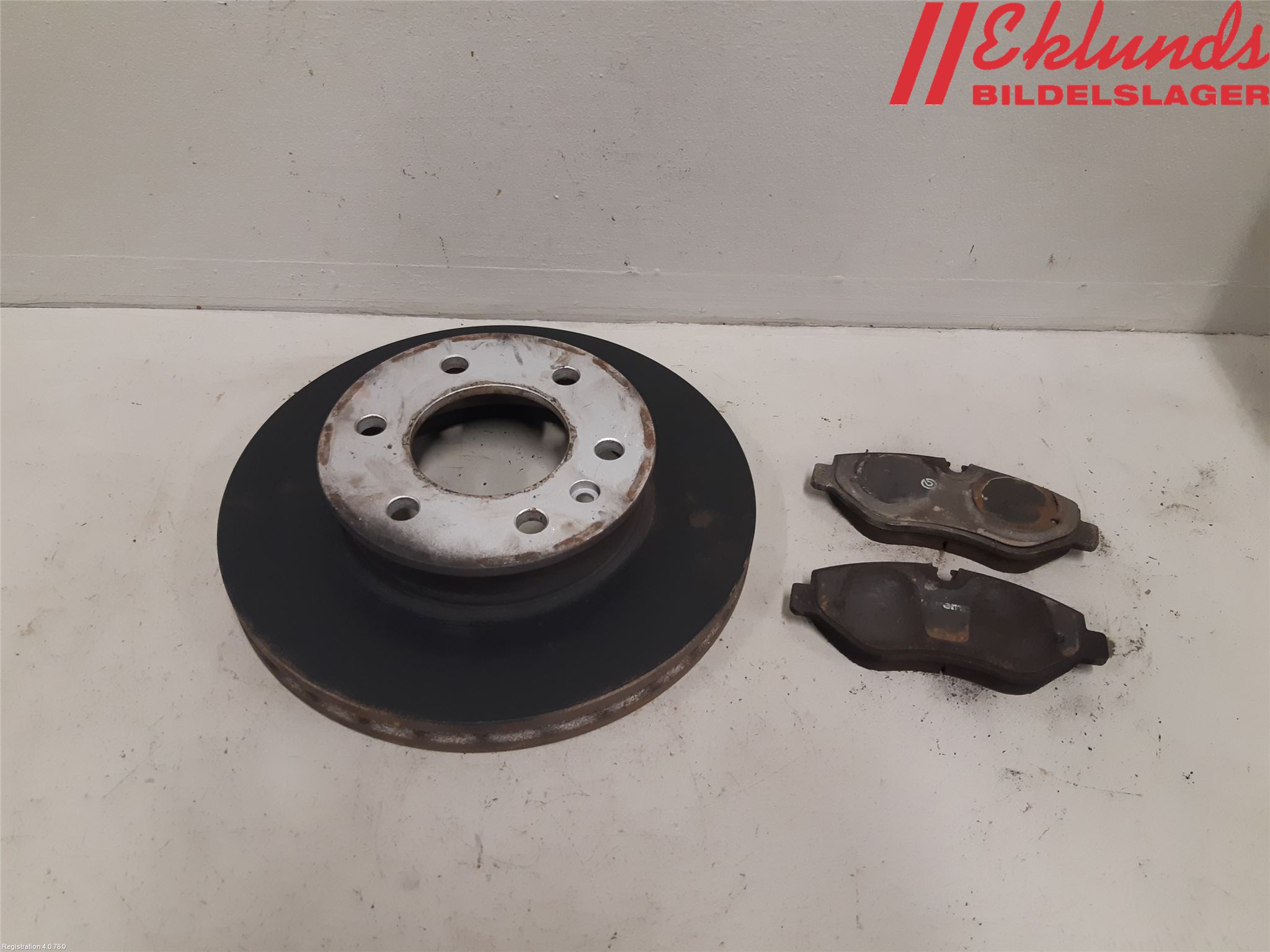 Mercedes-Benz MB SPRINTER (W906) 06-18 Bromsskiva Fram