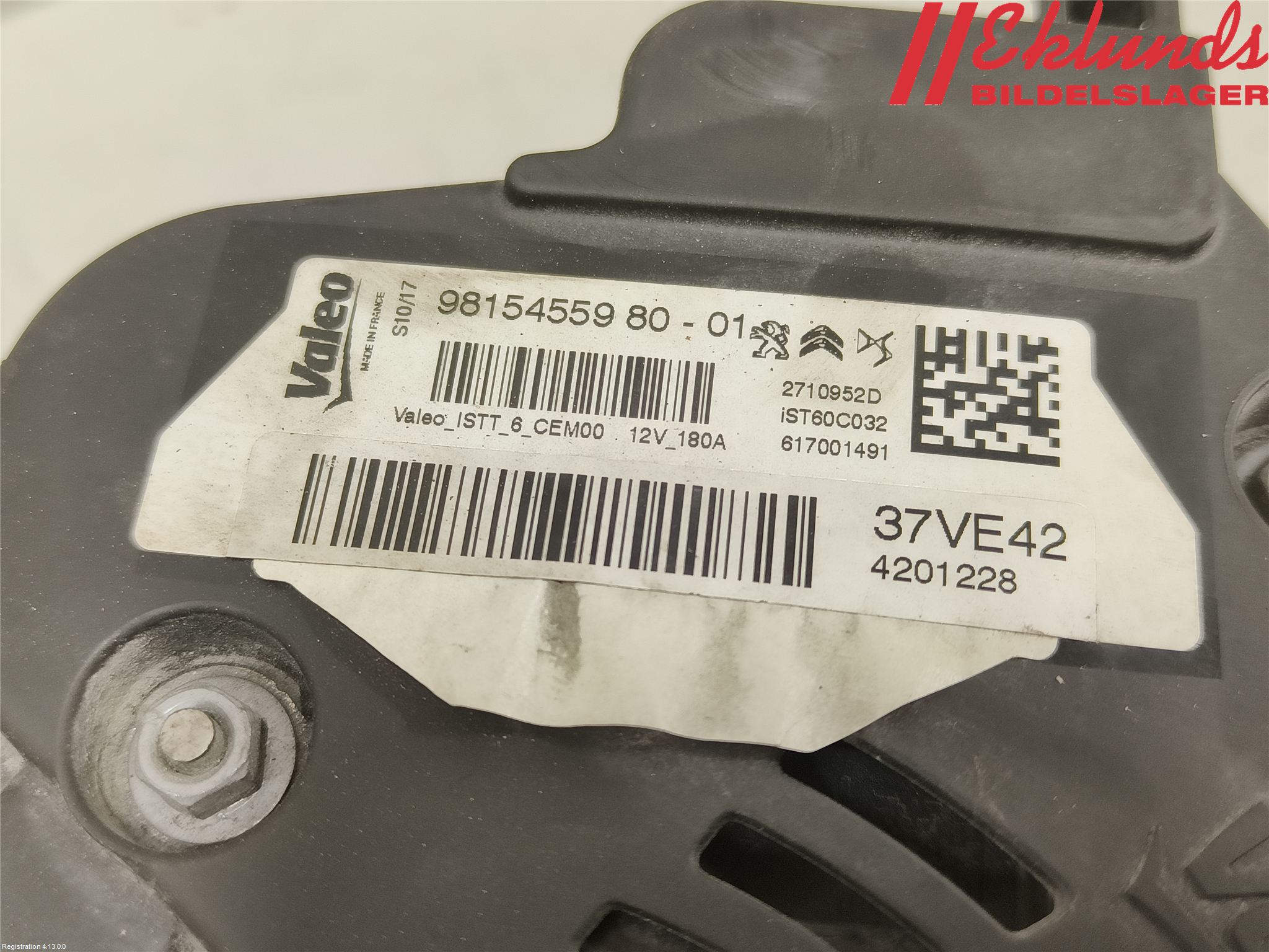 Peugeot 3008 17-24 Generator