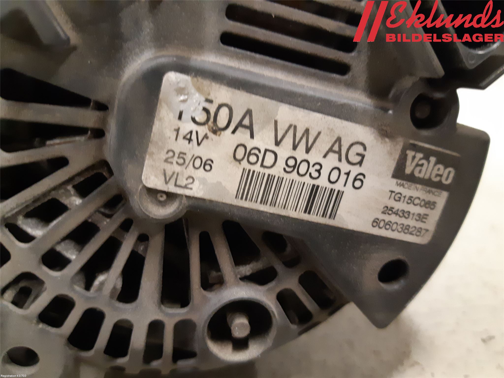 Audi A4/S4 05-07 Generator