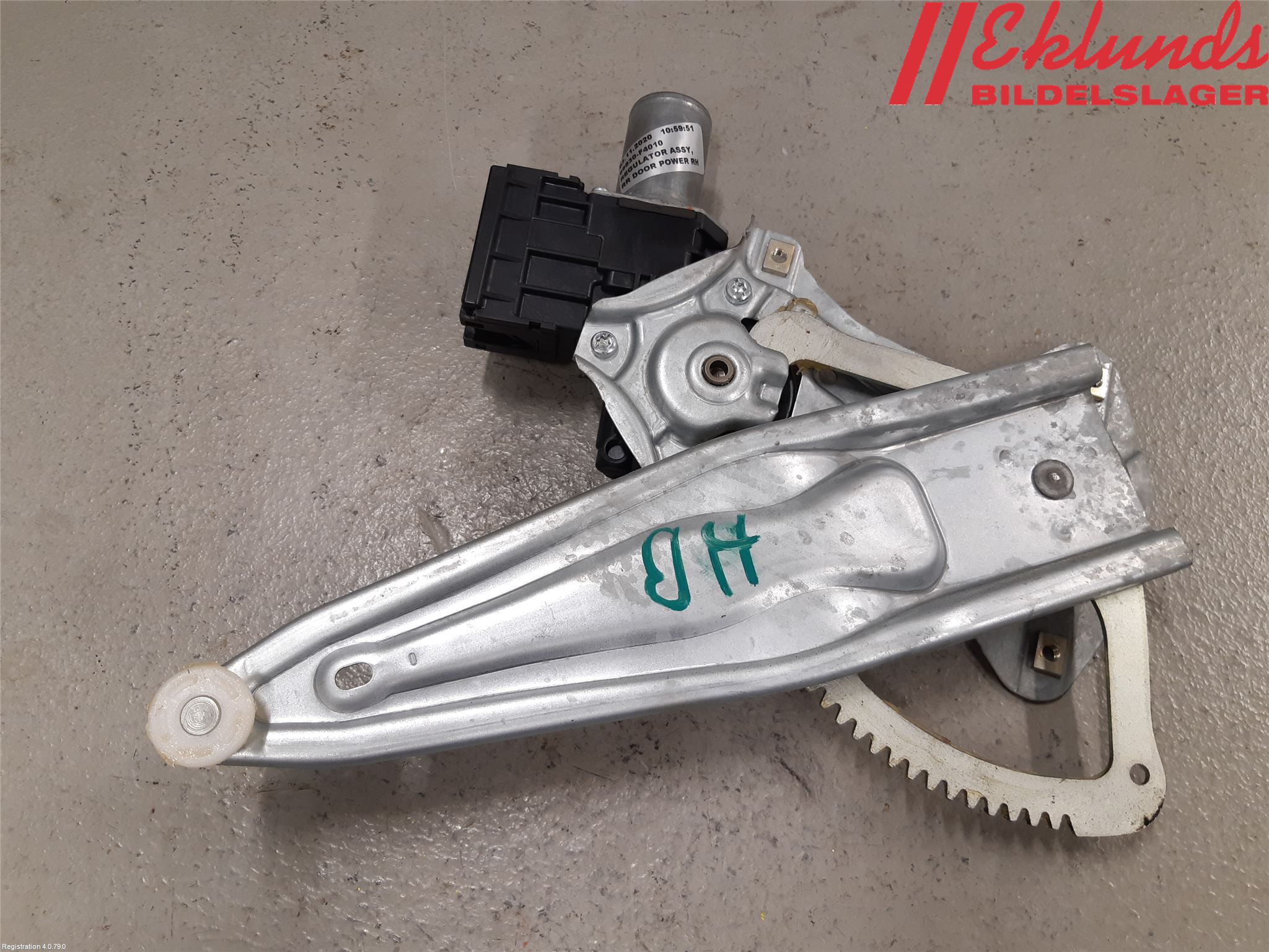 Toyota C-HR 16-23 Fönsterhiss El Kompl