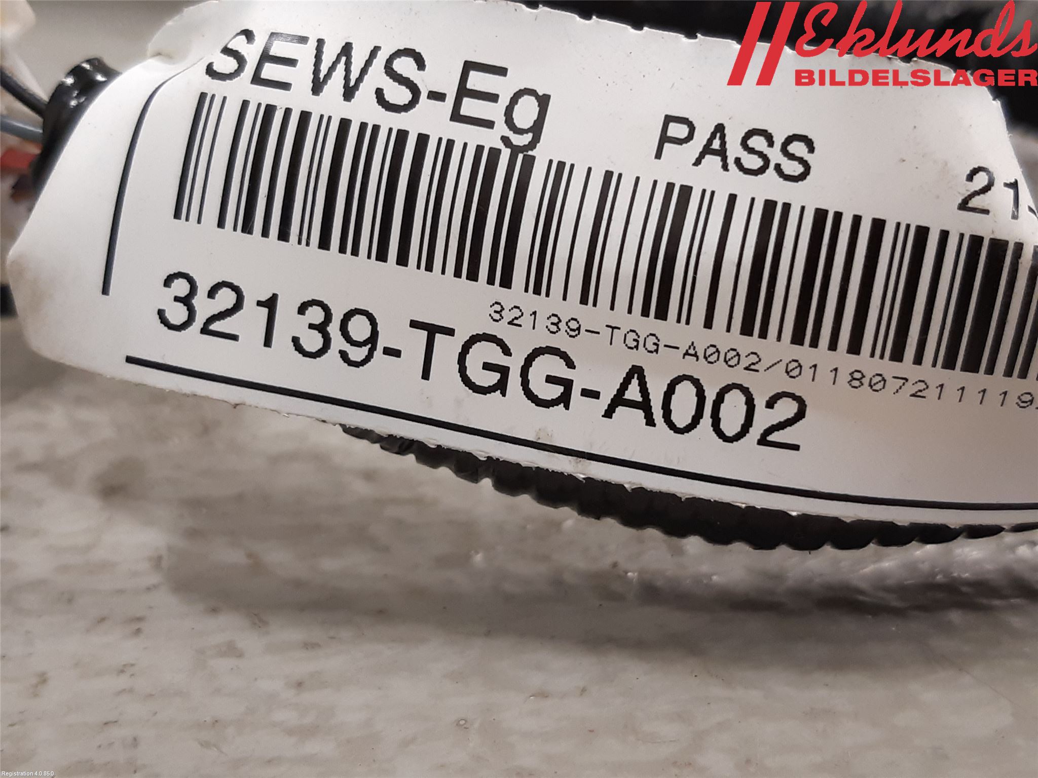 Honda CIVIC 17-22 Kabelhärva