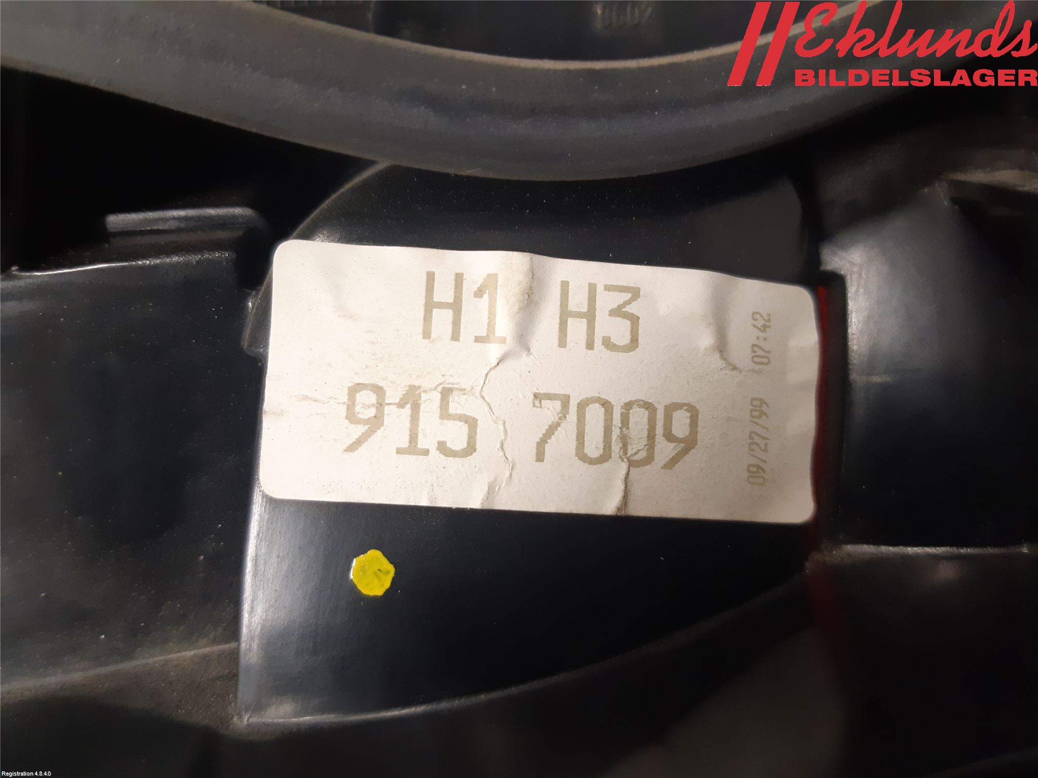 Volvo S70/V70/XC  97-00 Bakljus Lucka Hö