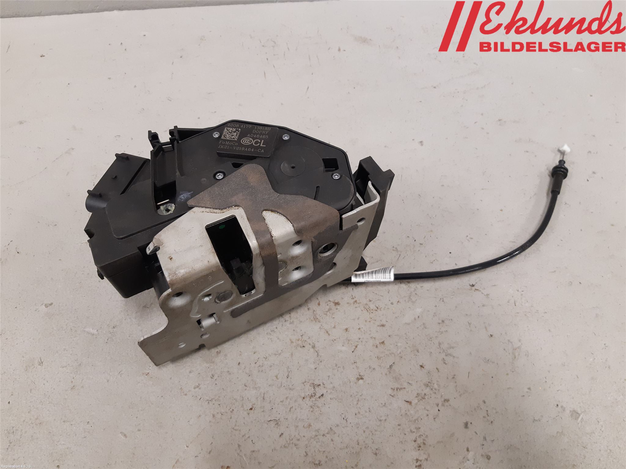 Ford TRANSIT SKÅP/BUSS 14-22 Låskista-Dörrlås