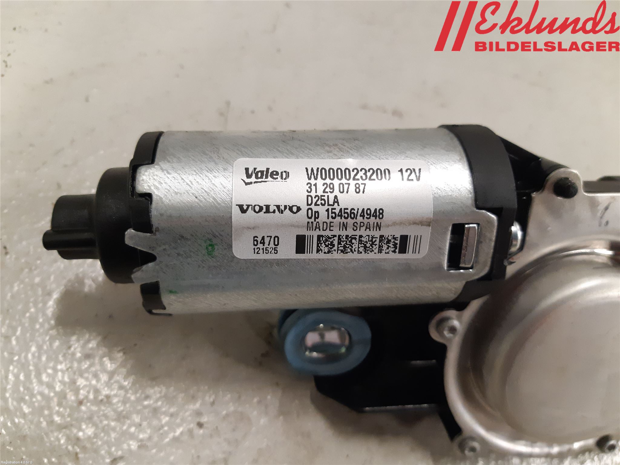 Volvo XC60 09-13 Torkarmotor Baklucka