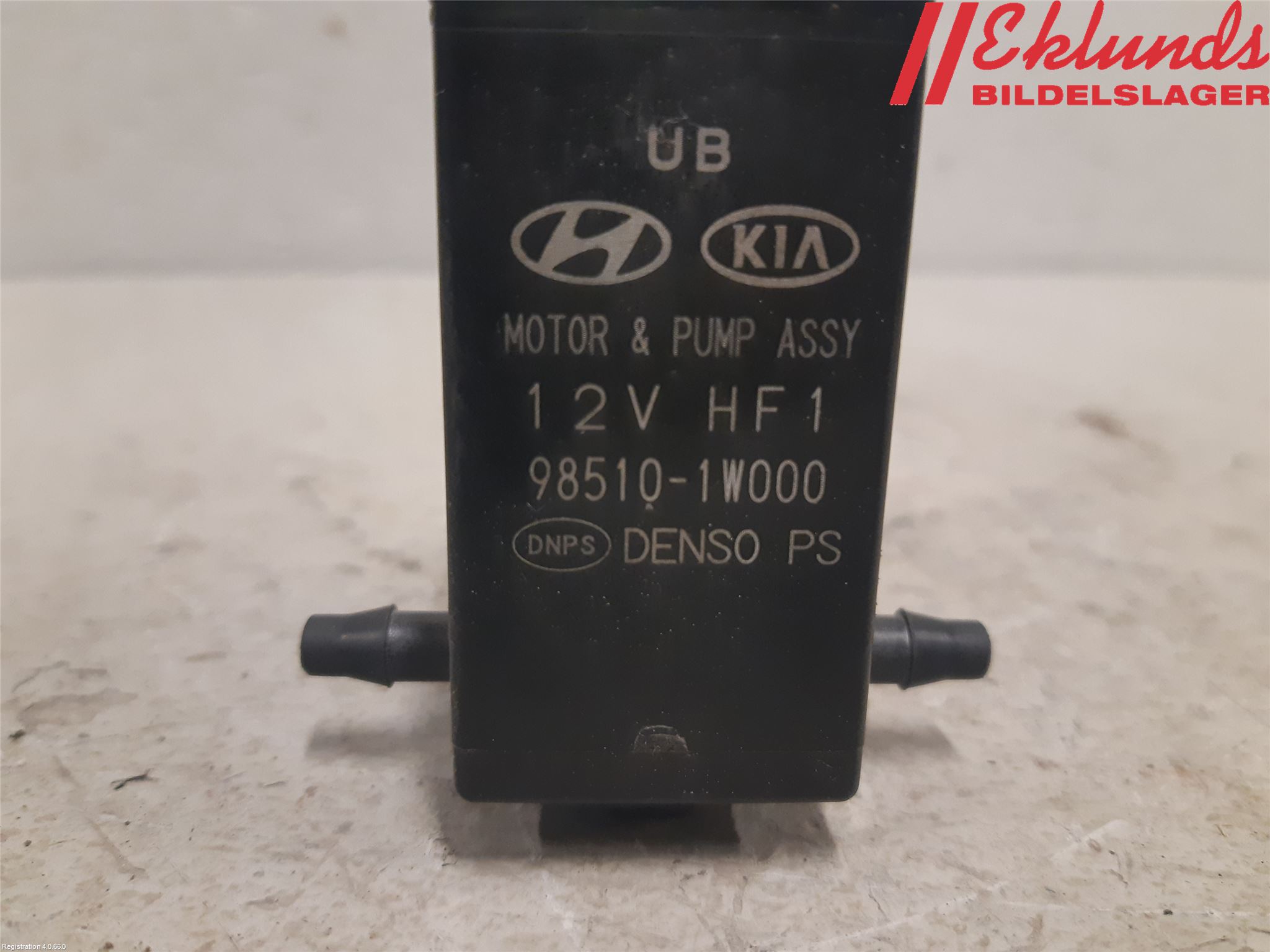Kia CEED 12-18 Spolarpump Vindruta