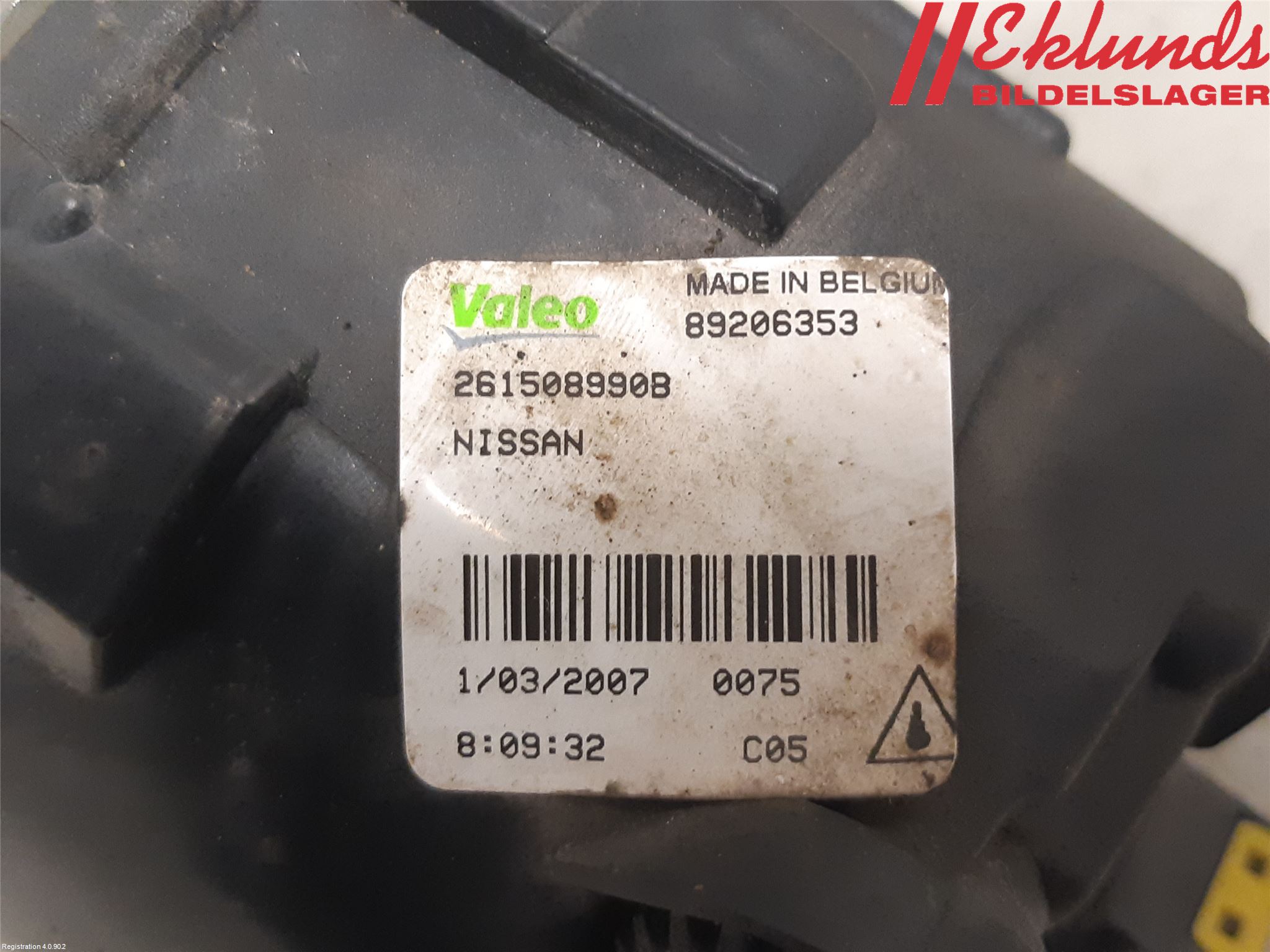 Nissan X-TRAIL 08-14 Dimljus-Varselljus Fram