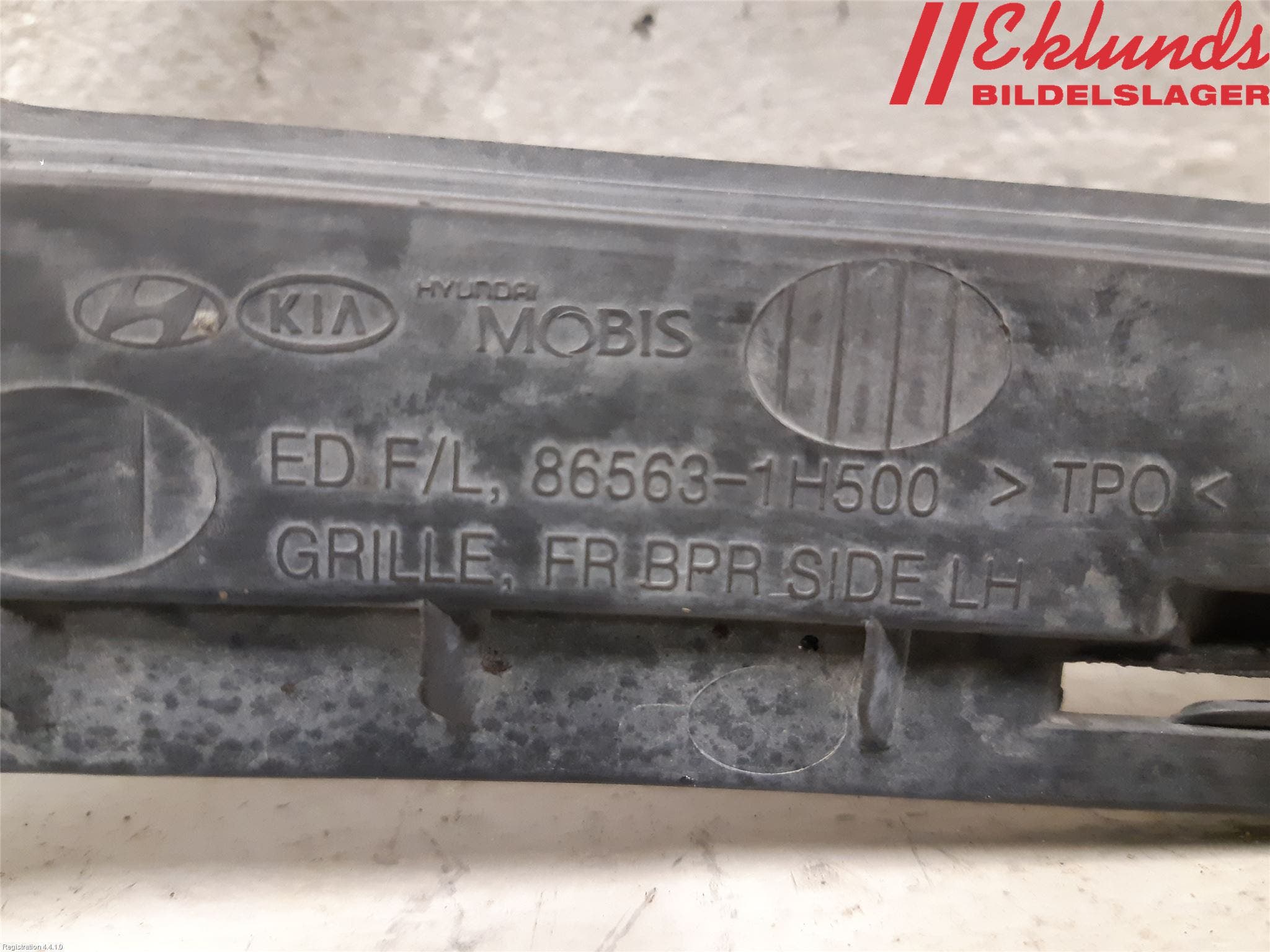 Kia CEED 06-12 Dimljussarg Fram