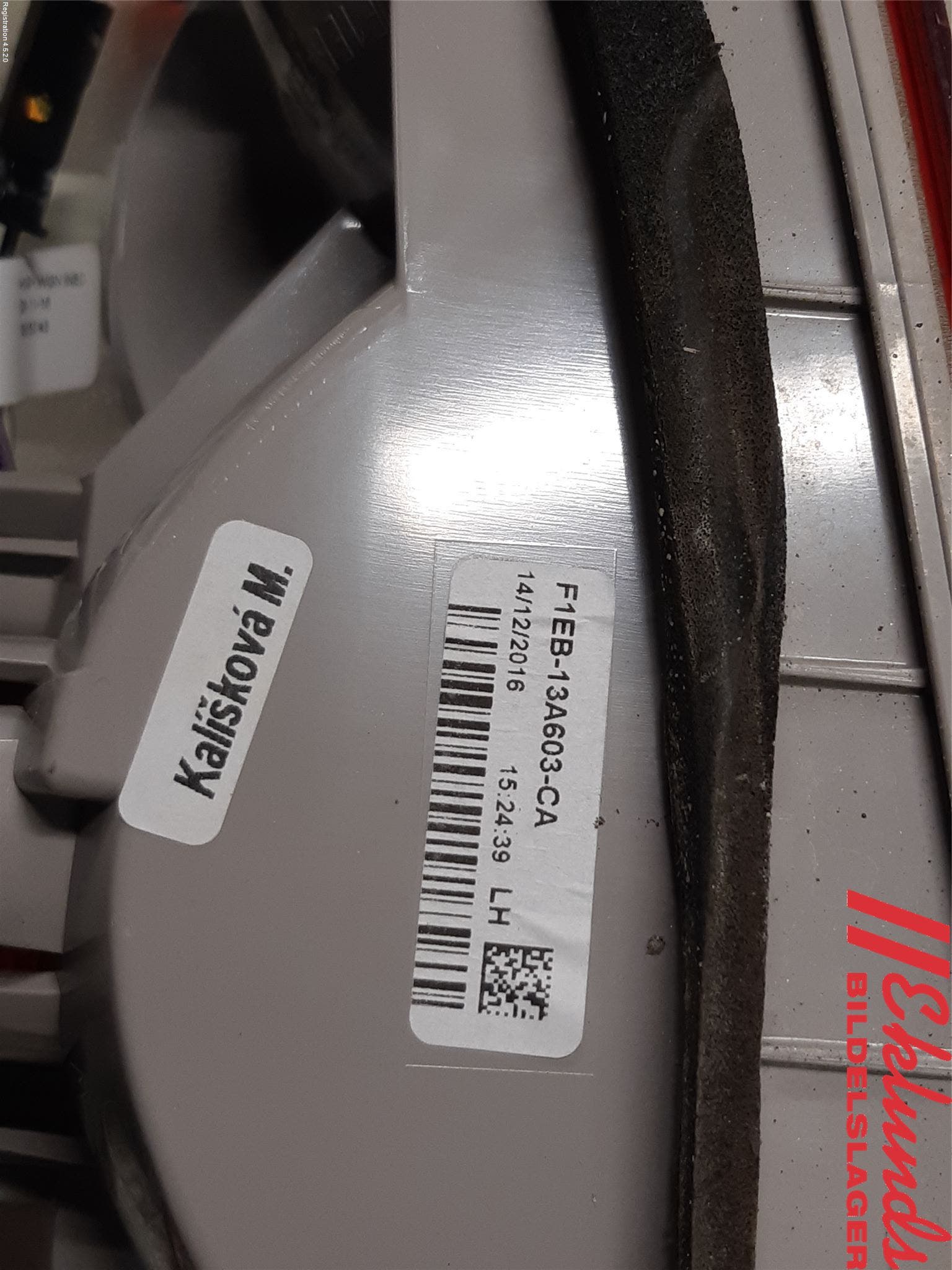 Ford FOCUS 15-18 Bakljus Lucka Vä