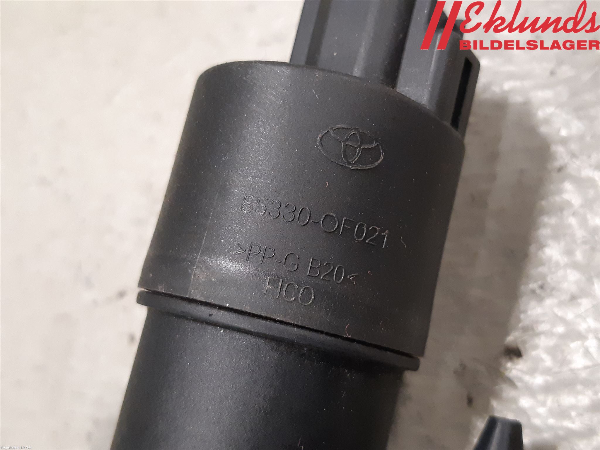 Toyota YARIS XP130 15-20 Spolarpump Baklucka