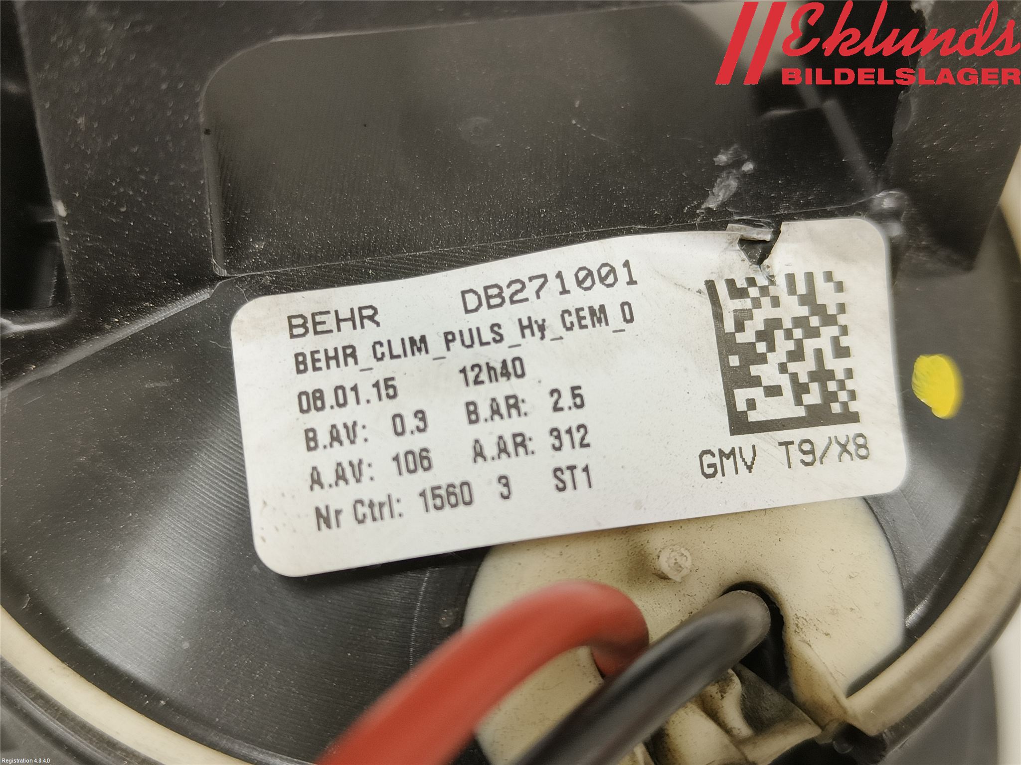 Peugeot 308 14-21 Värmefläkt