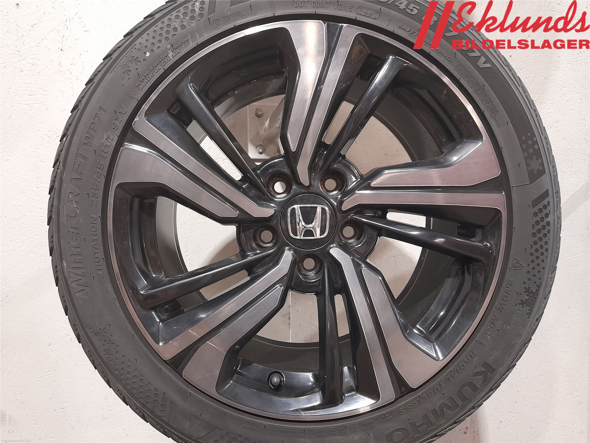 Honda CIVIC 17-22 Vinterdäck Alumfälg 4St