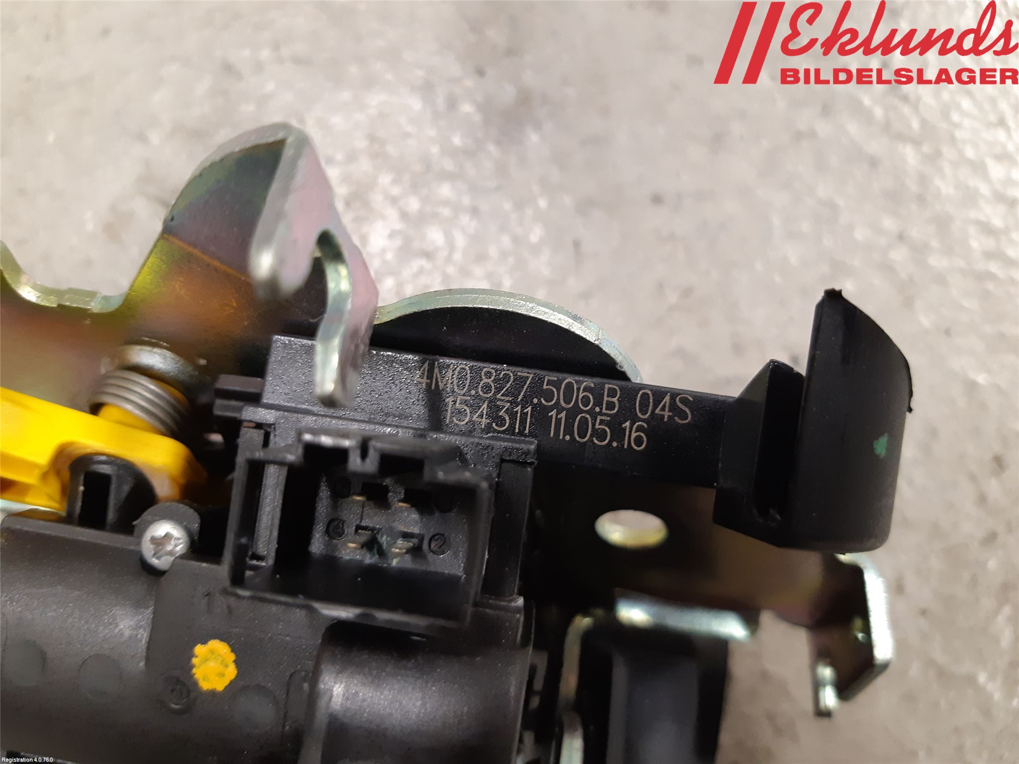 Audi A4/S4 B9 16-19 Låskista Baklucka