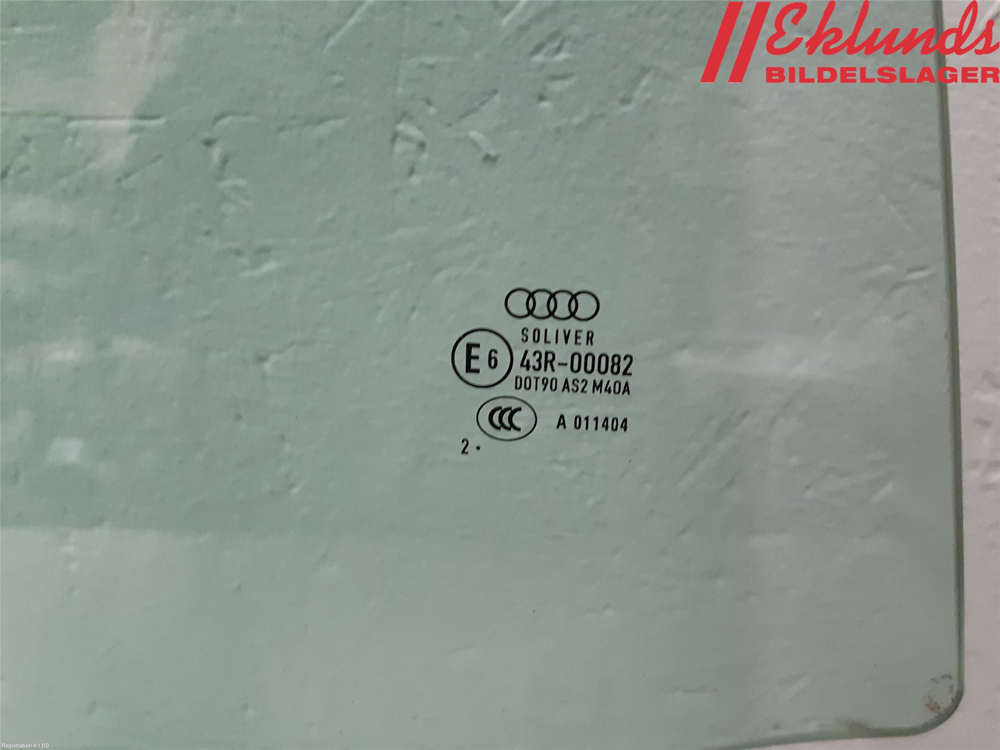 Audi A5 07-16 Dörruta Bak Höger