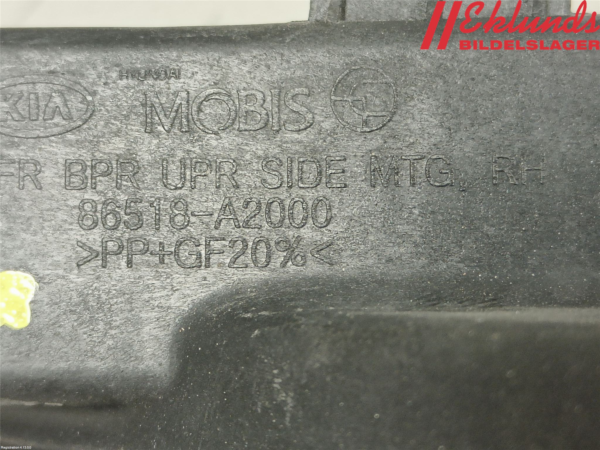 Kia CEED 12-18 Stötfångarfäste Fram Hö