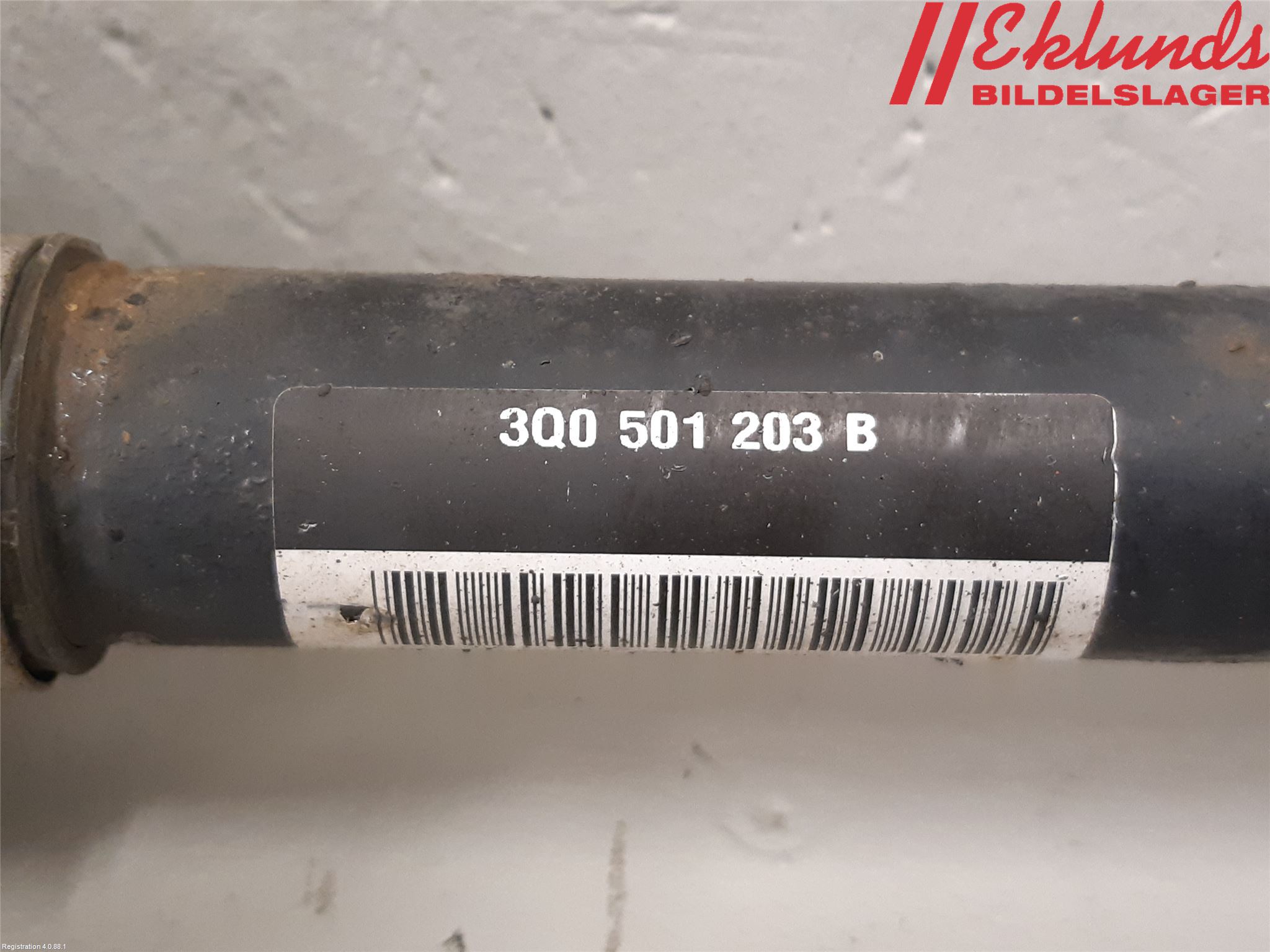 Skoda KODIAQ 17-24 Drivaxel Bak Vänster