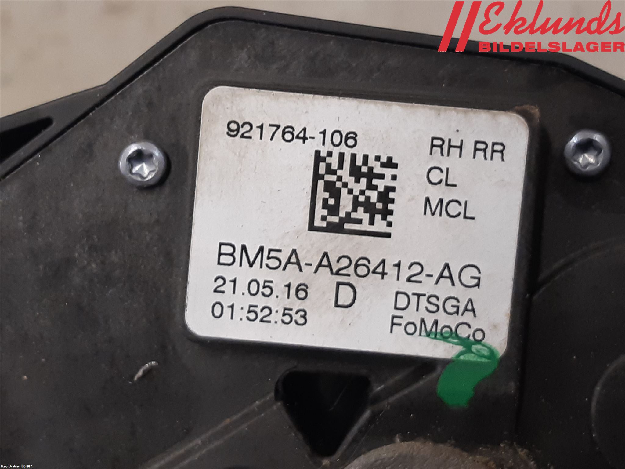 Ford FOCUS 15-18 Låskista-Dörrlås