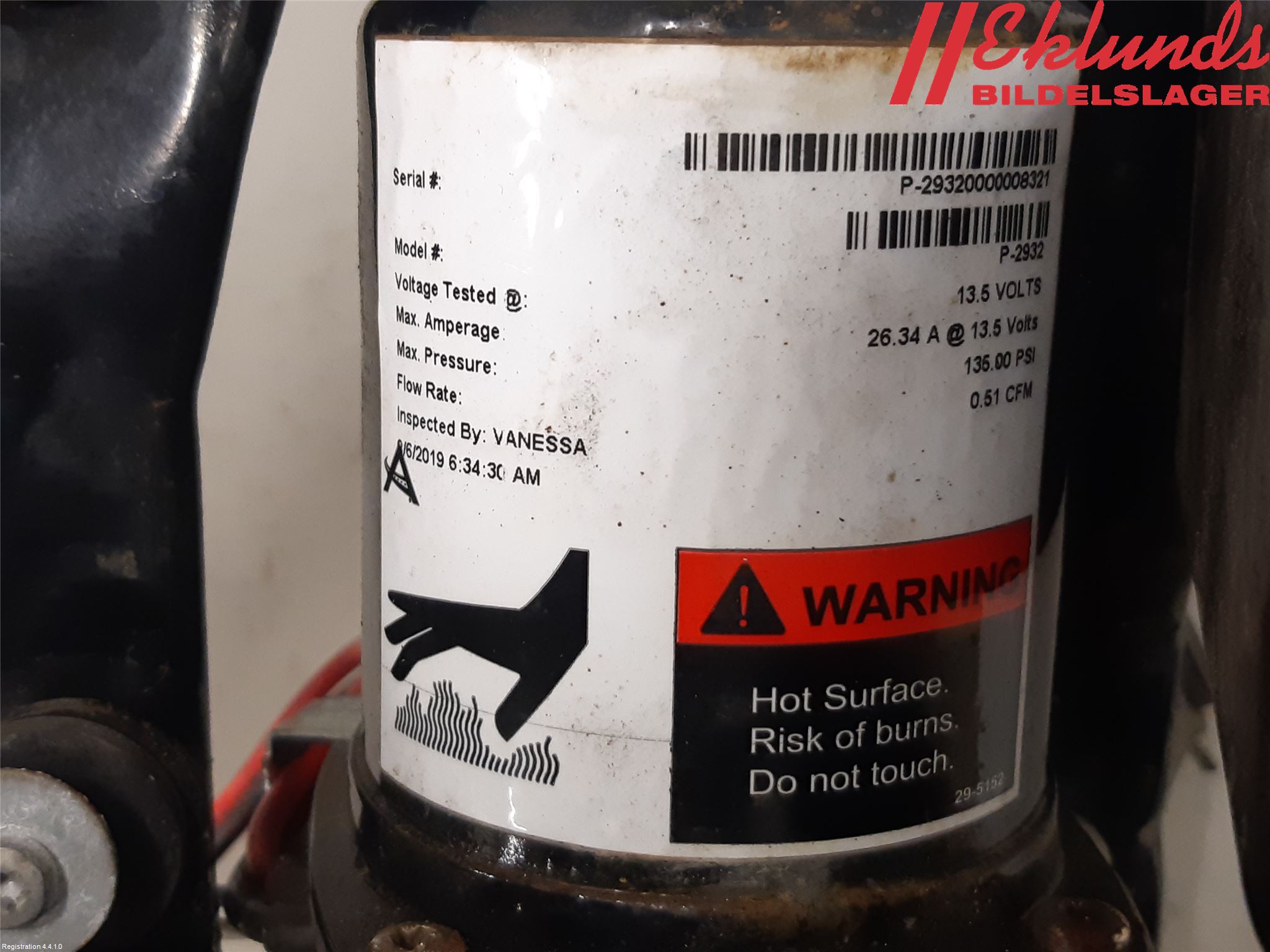 Lincoln NAVIGATOR Kompressor Stöt-Fjädring