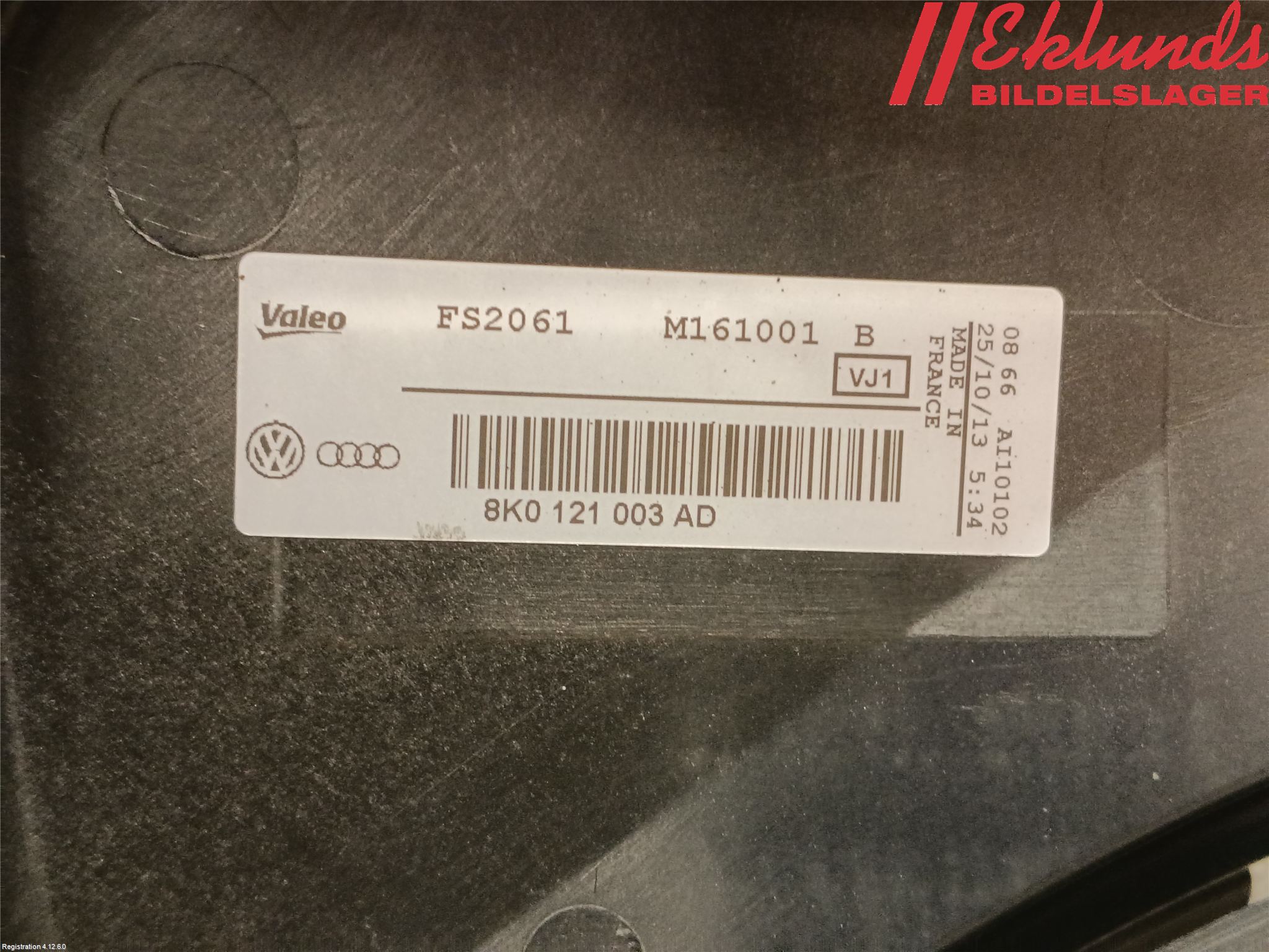 Audi A6/S6 4G 11-18 Kylfläkt El