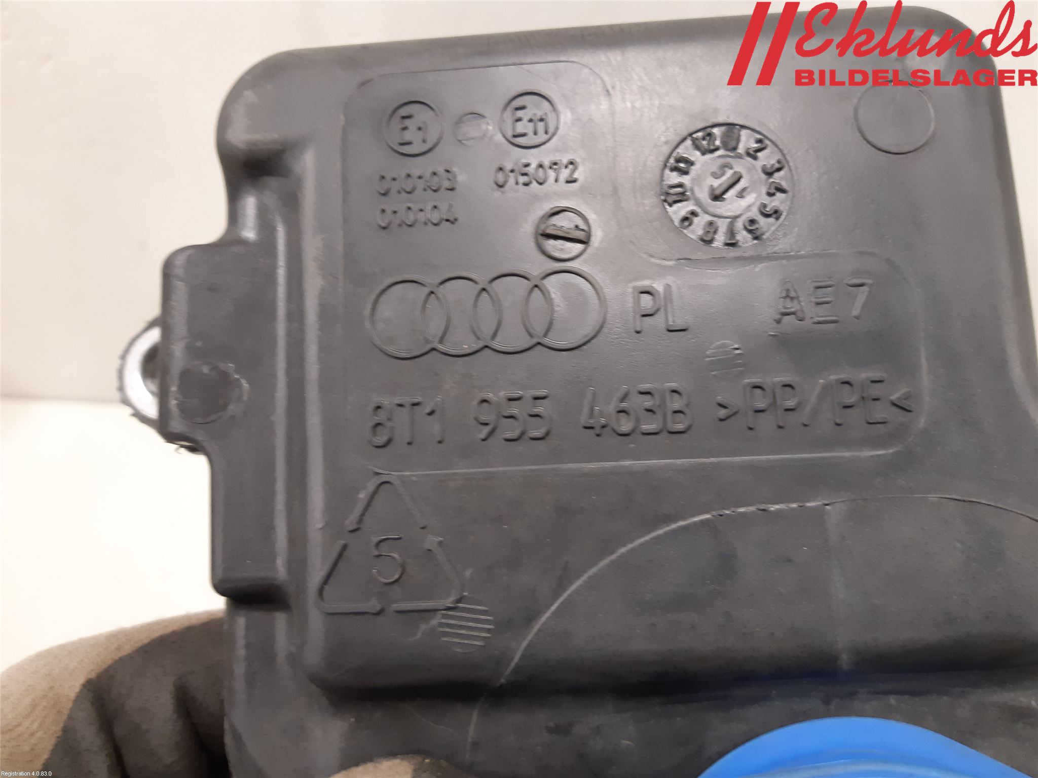 Audi A4 12-15 Spolartank Påfyllningsrör