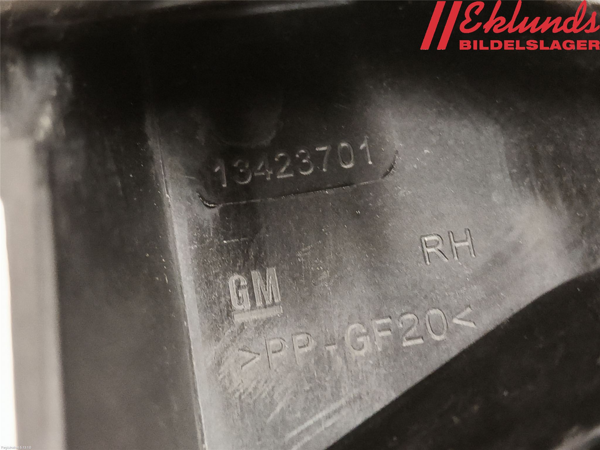 Opel ASTRA K 16-22 Stötfångarfäste Fram Hö