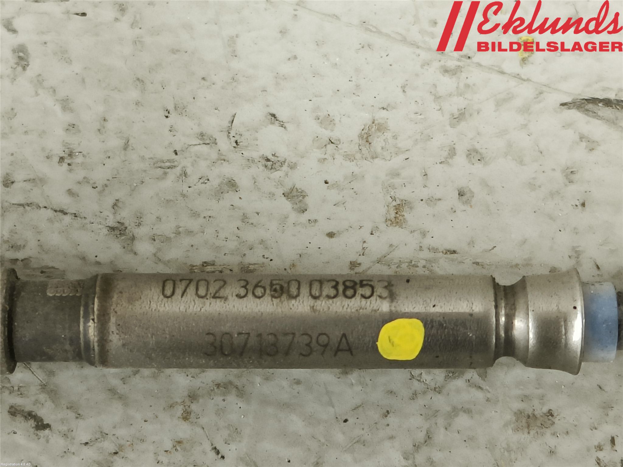 Volvo C70 06-10 Givare Temp-Tryck Avgas