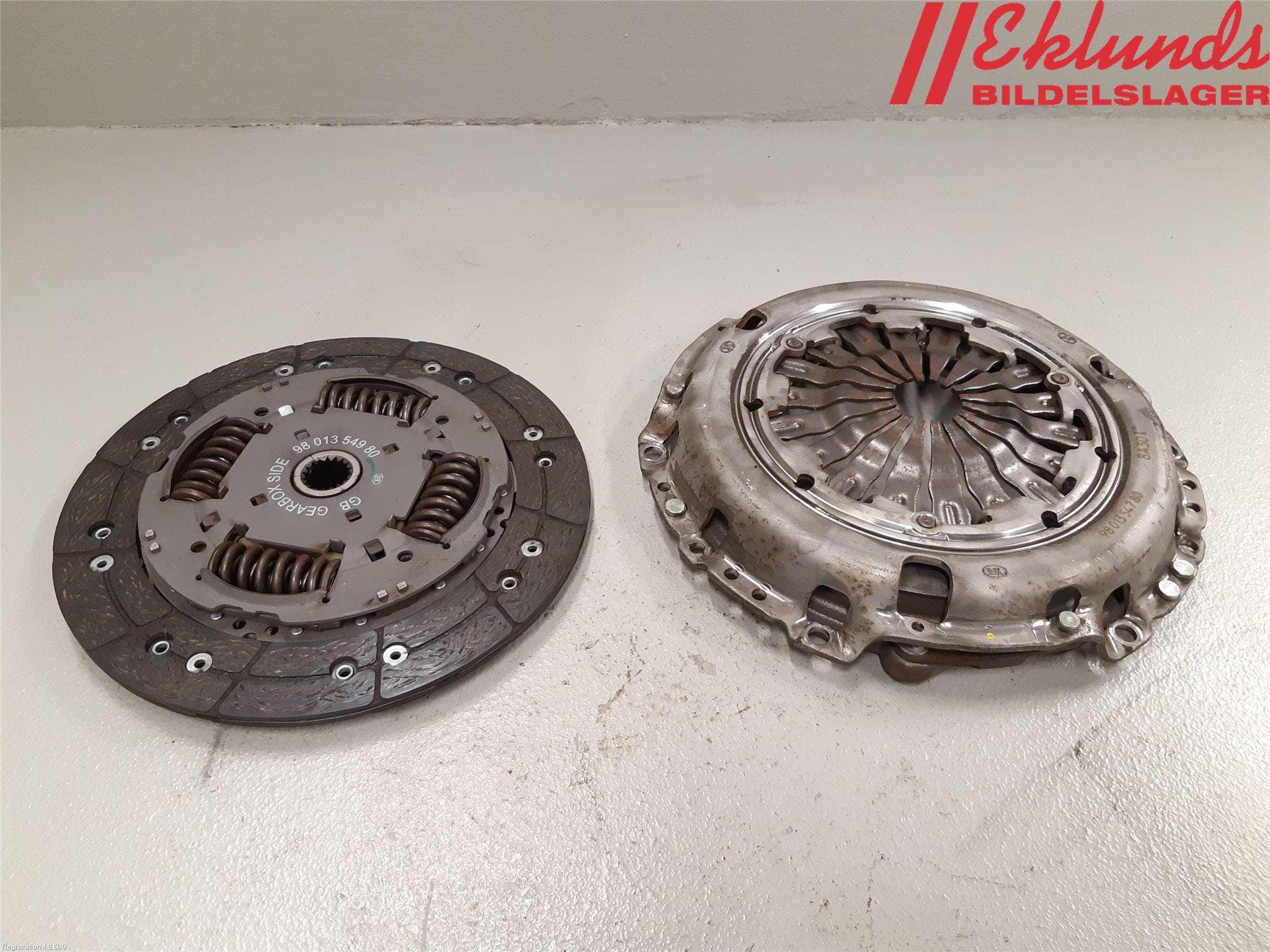 Peugeot PARTNER 16-18 Koppling-Lamell