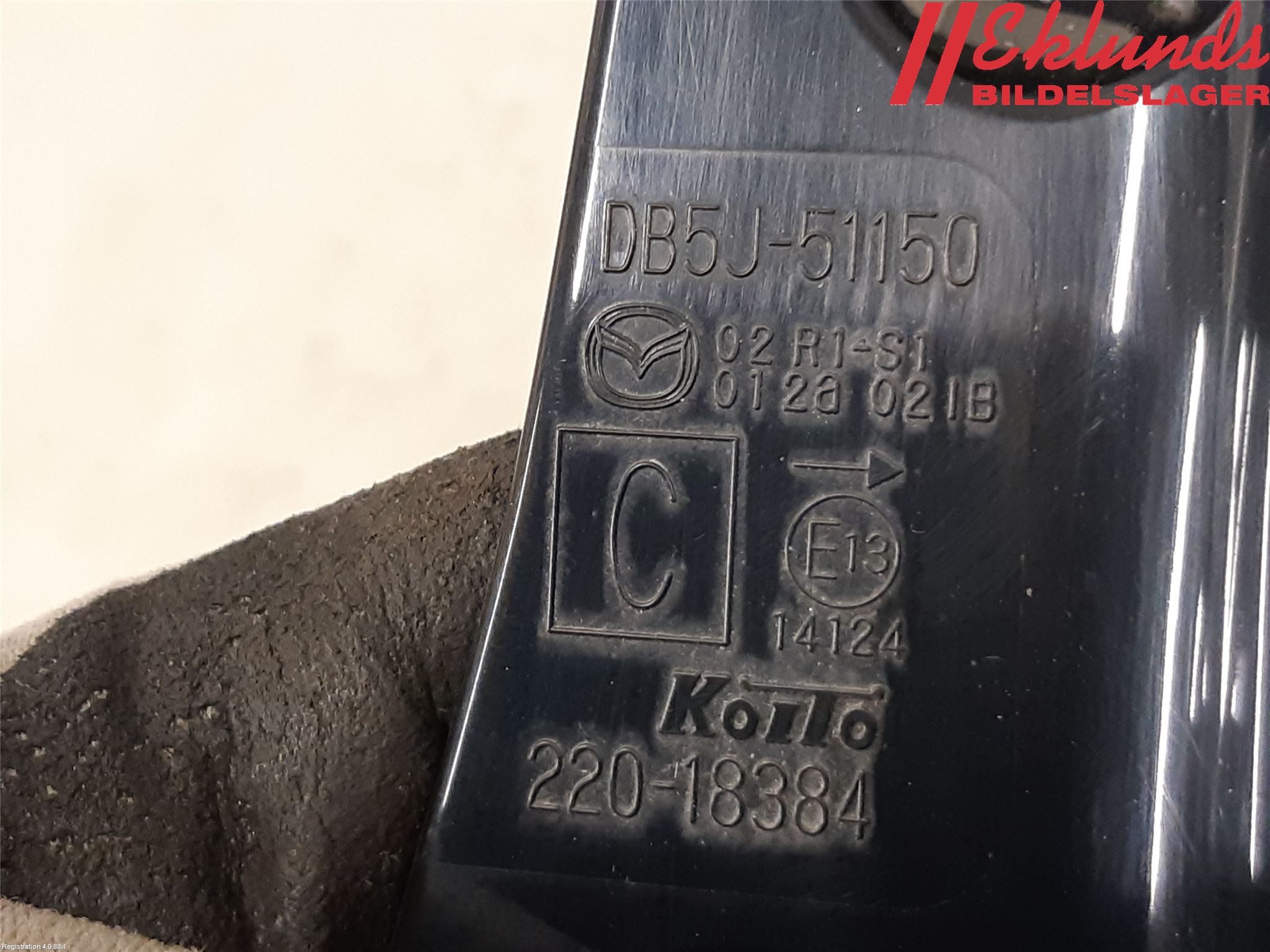 Mazda 2 (DJ) 15-22 Bakljus Höger