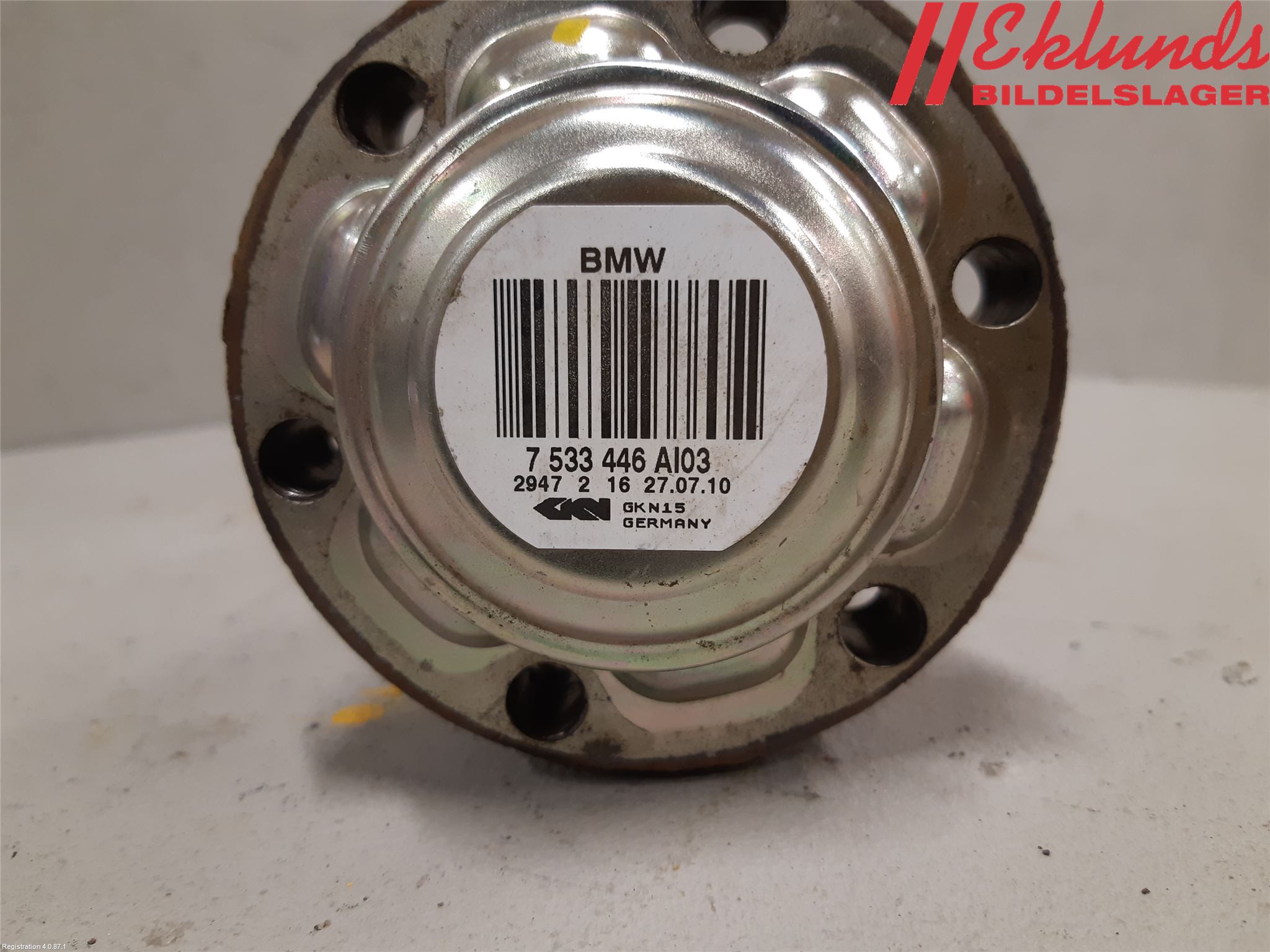 BMW 3 E90/91 SED/TOU 05-12 Drivaxel Fram Höger