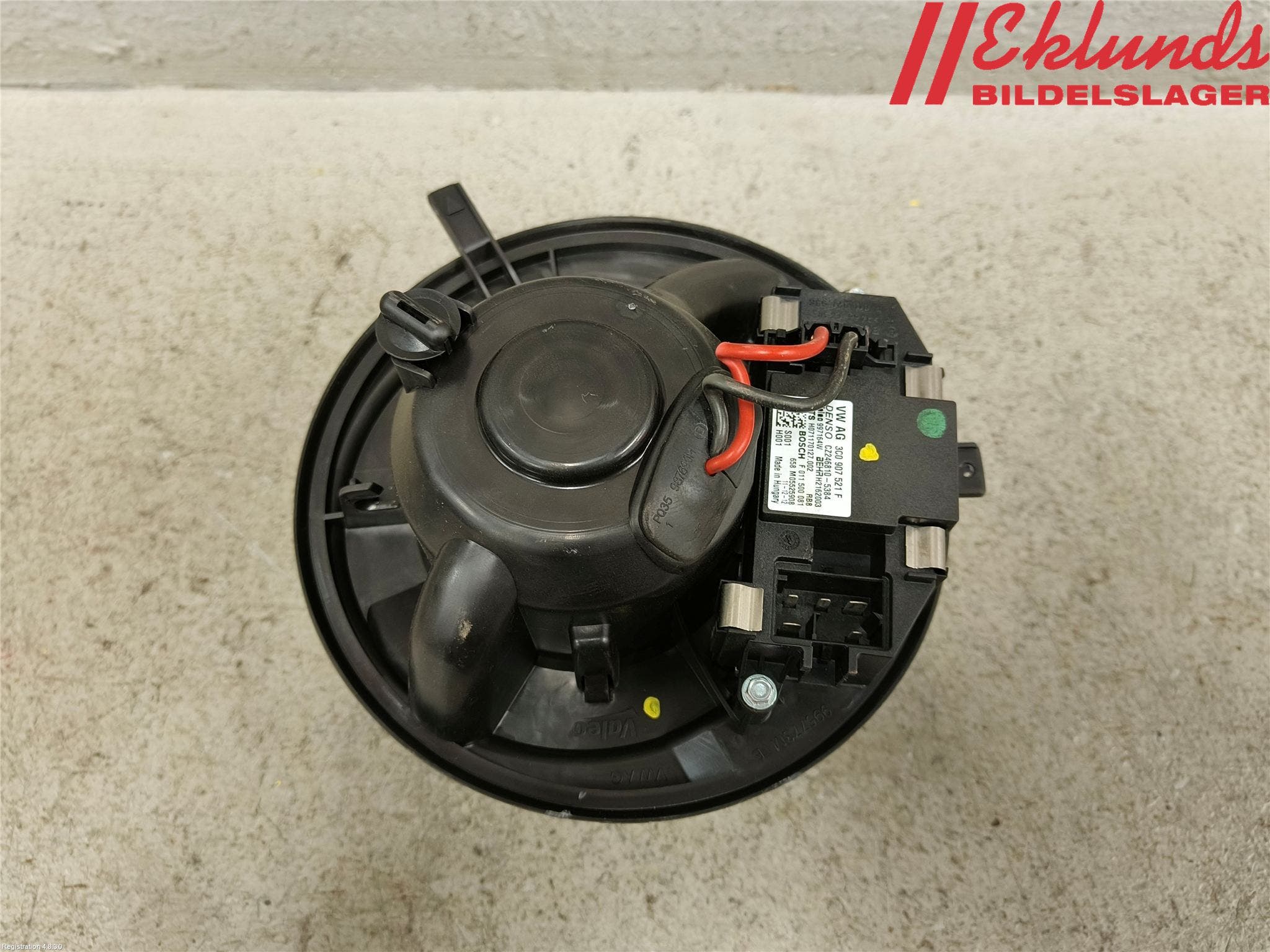 Volkswagen VW GOLF VI 09-13 Värmefläkt