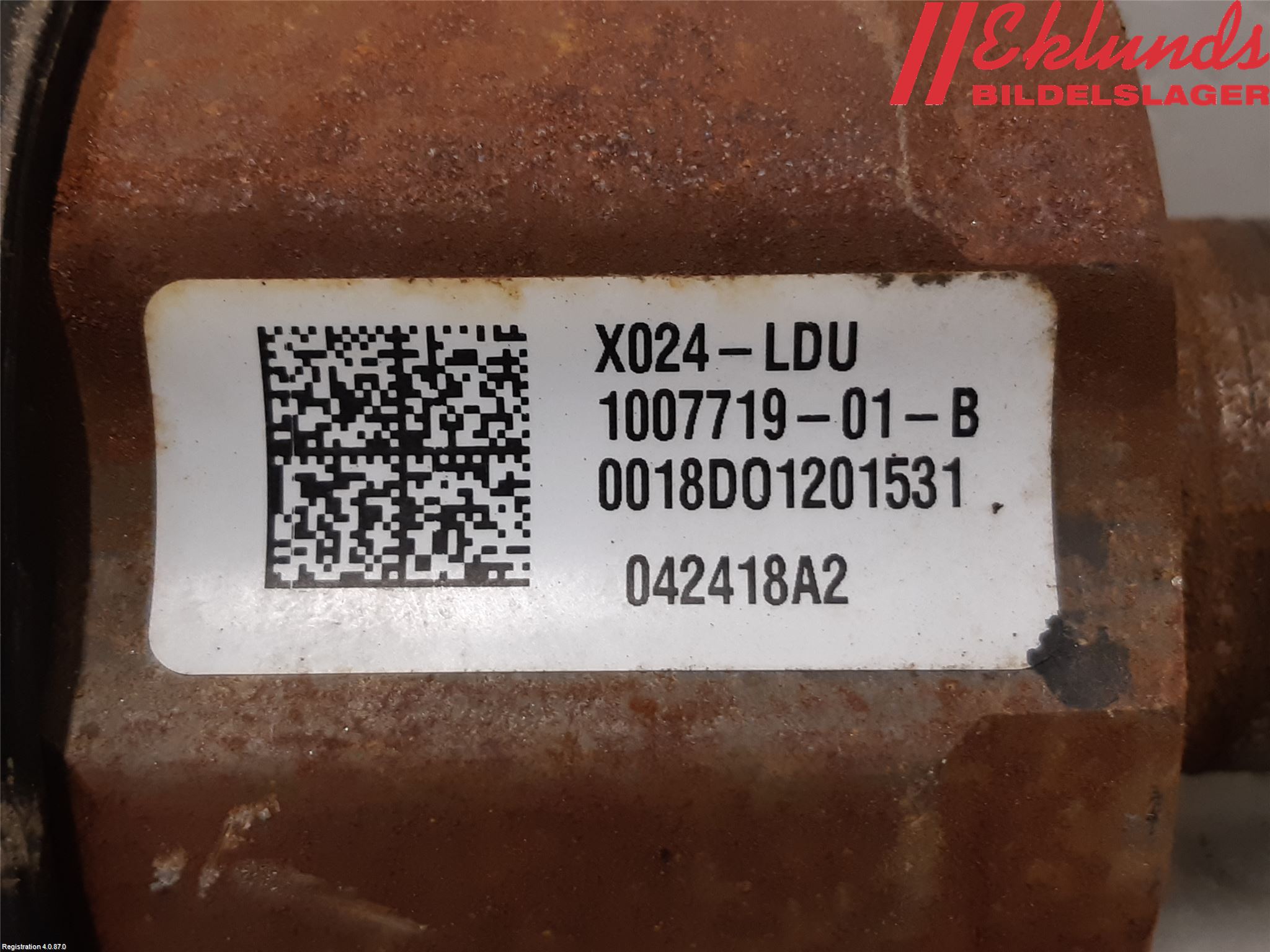 Tesla MODEL S 13- Drivaxel Bak Höger