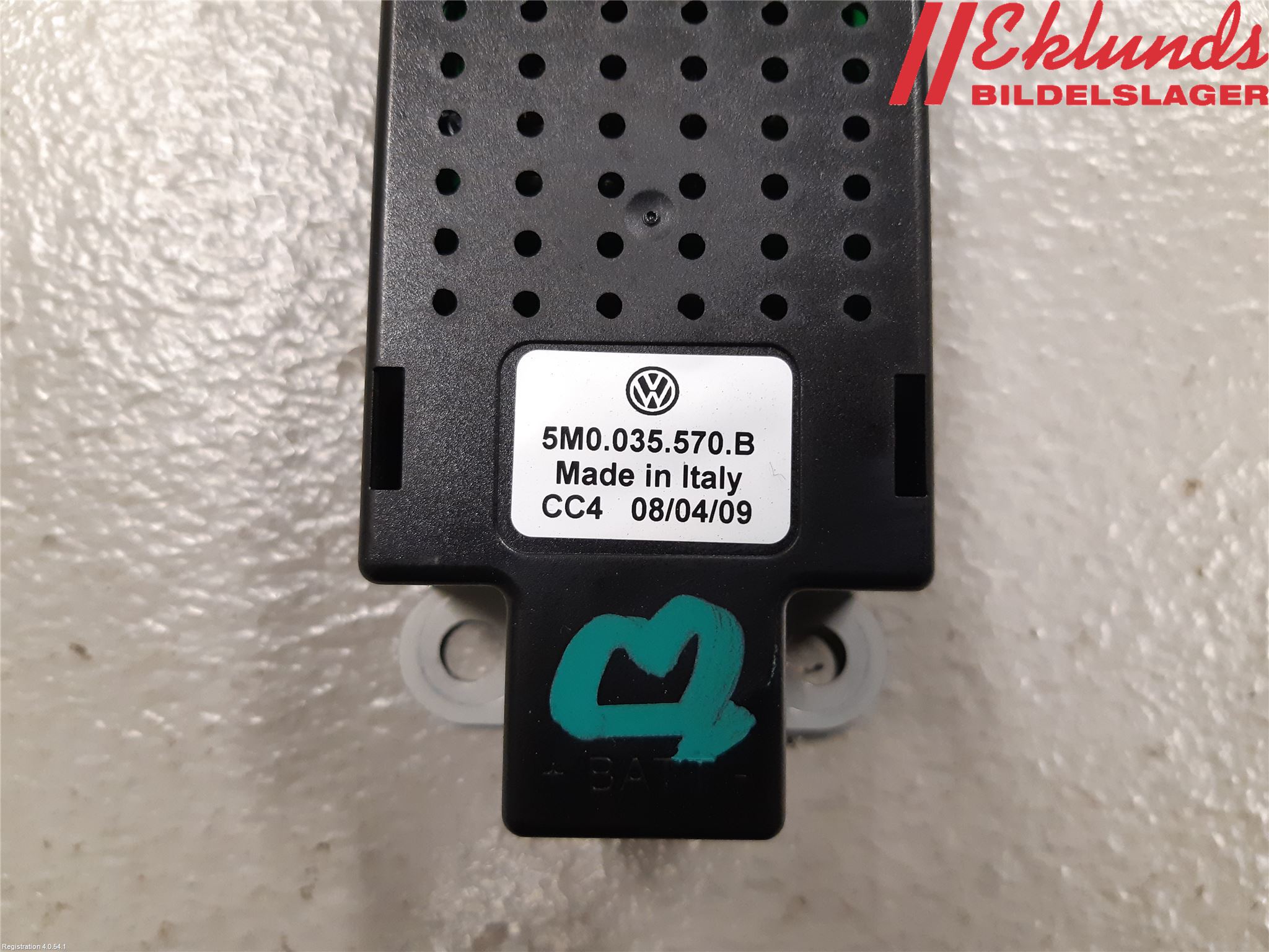 Volkswagen VW GOLF VI 09-13 Radio Övrigt