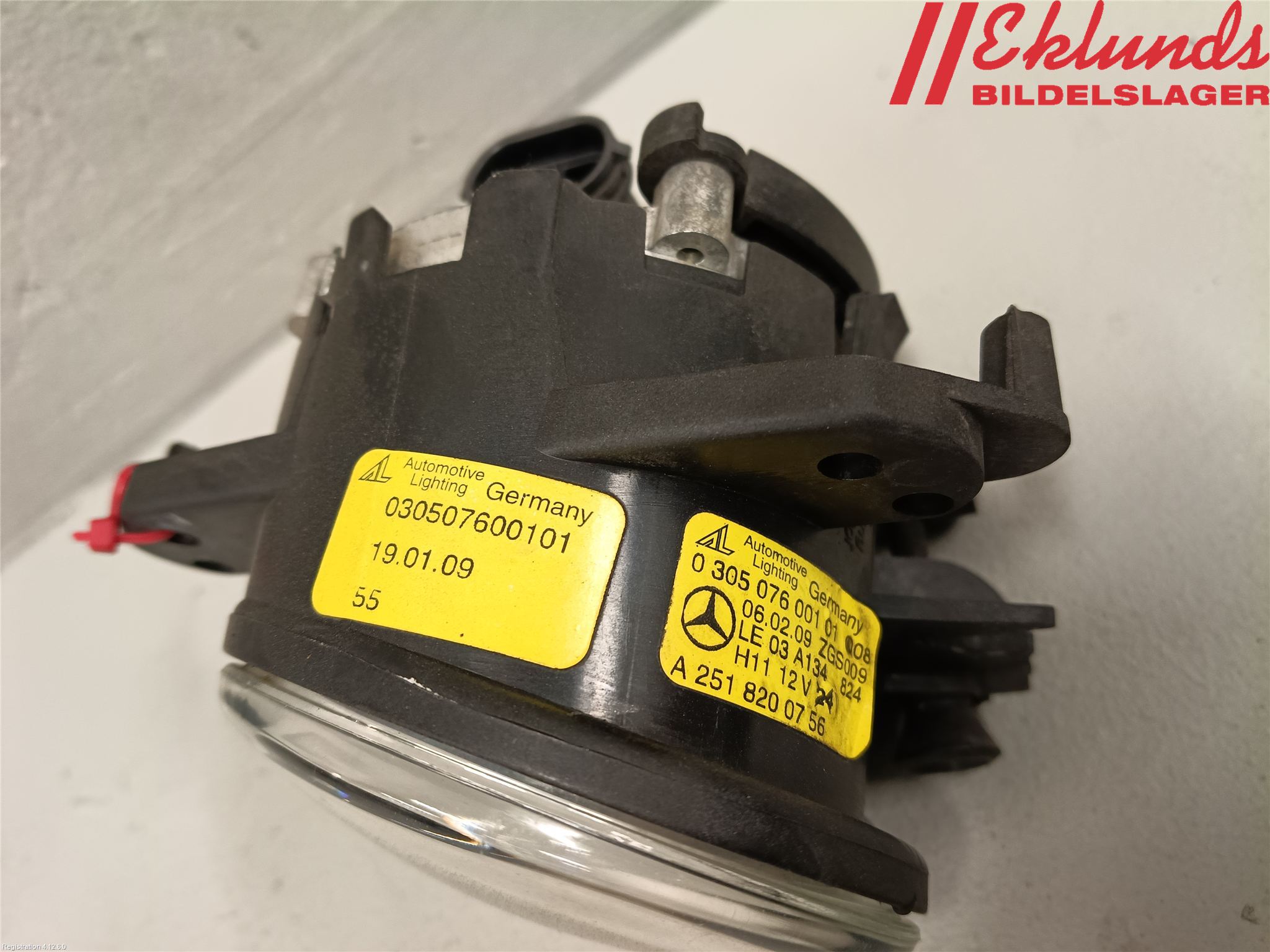 Mercedes-Benz MB B-KLASS (W245) 05-12 Dimljus-Varselljus Fram