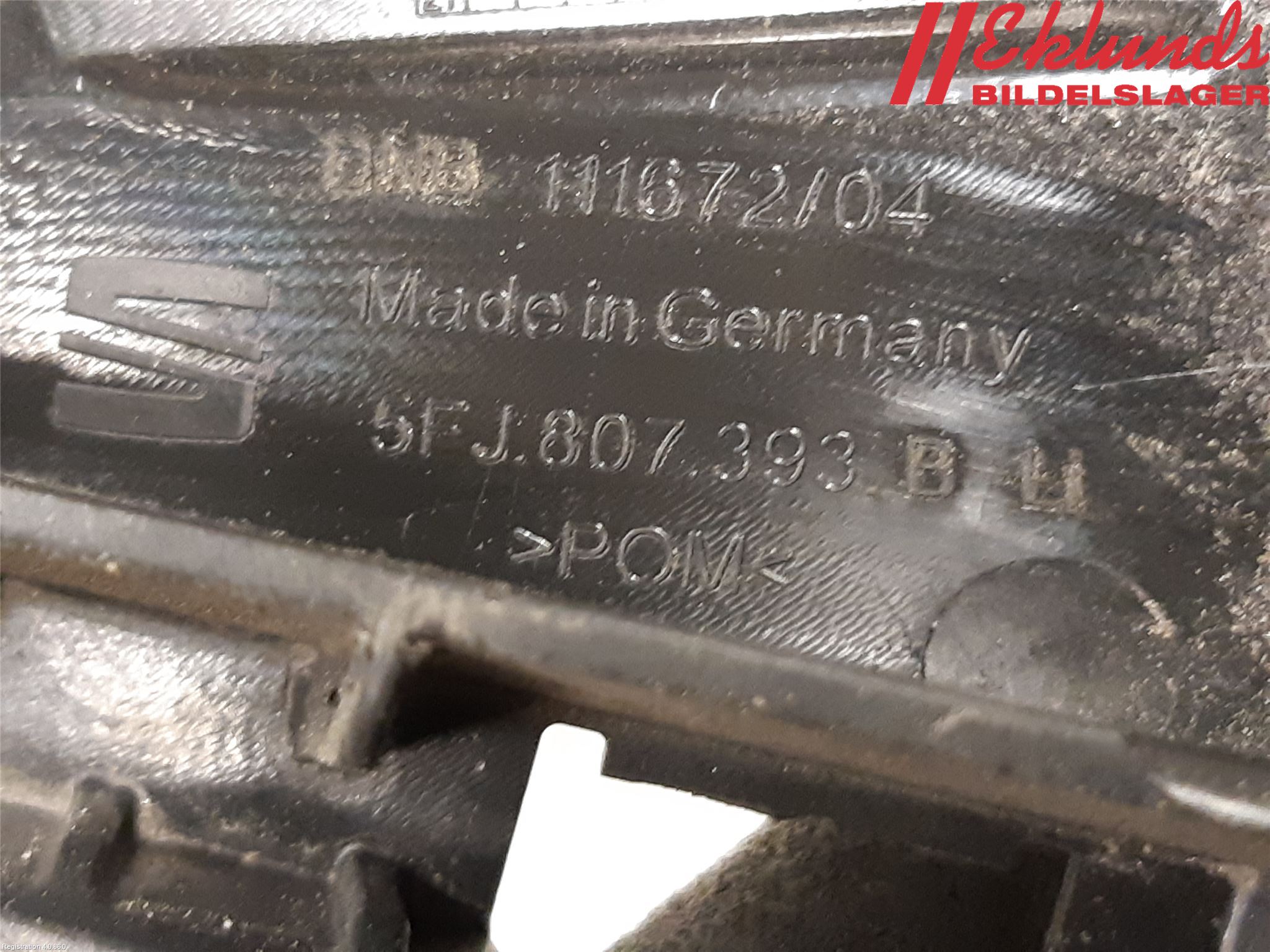 Seat TARRACO 19- Stötfångarfäste Bak Vä