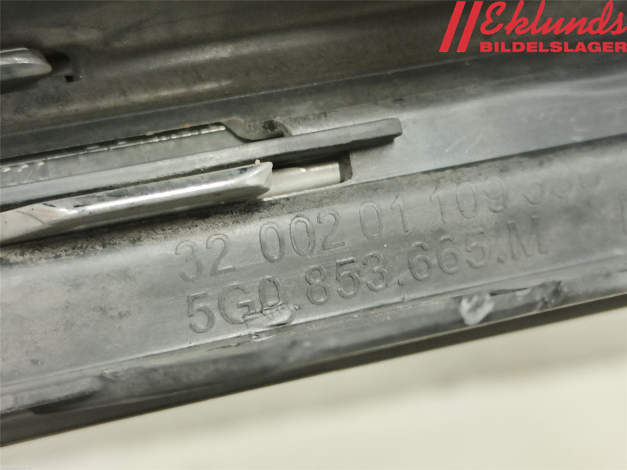 Volkswagen VW GOLF / E-GOLF VII 13-20 Stötfångardel Fram Vä