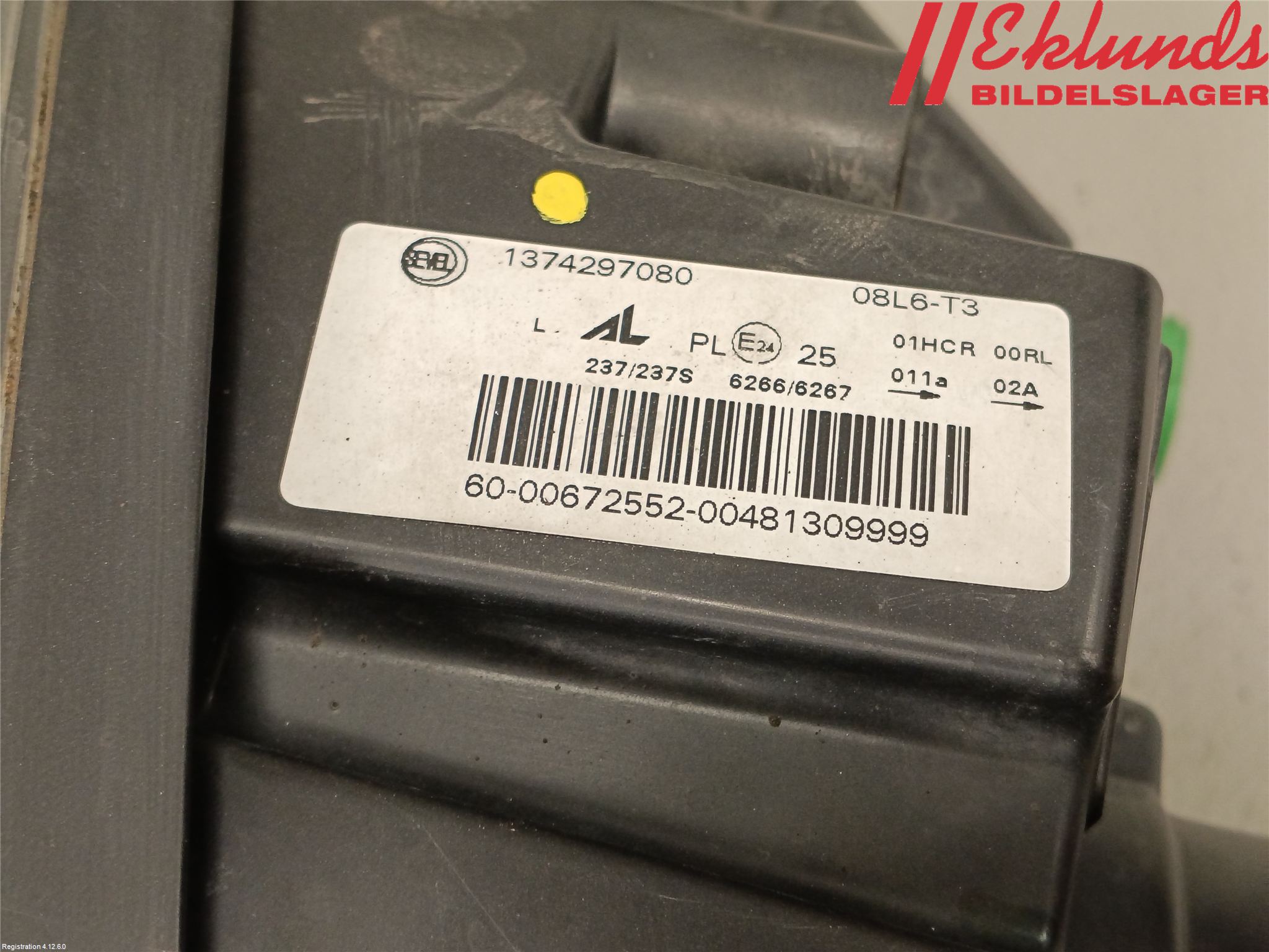 Citroen JUMPER/E-JUMPER 14- Strålkastare Vänster