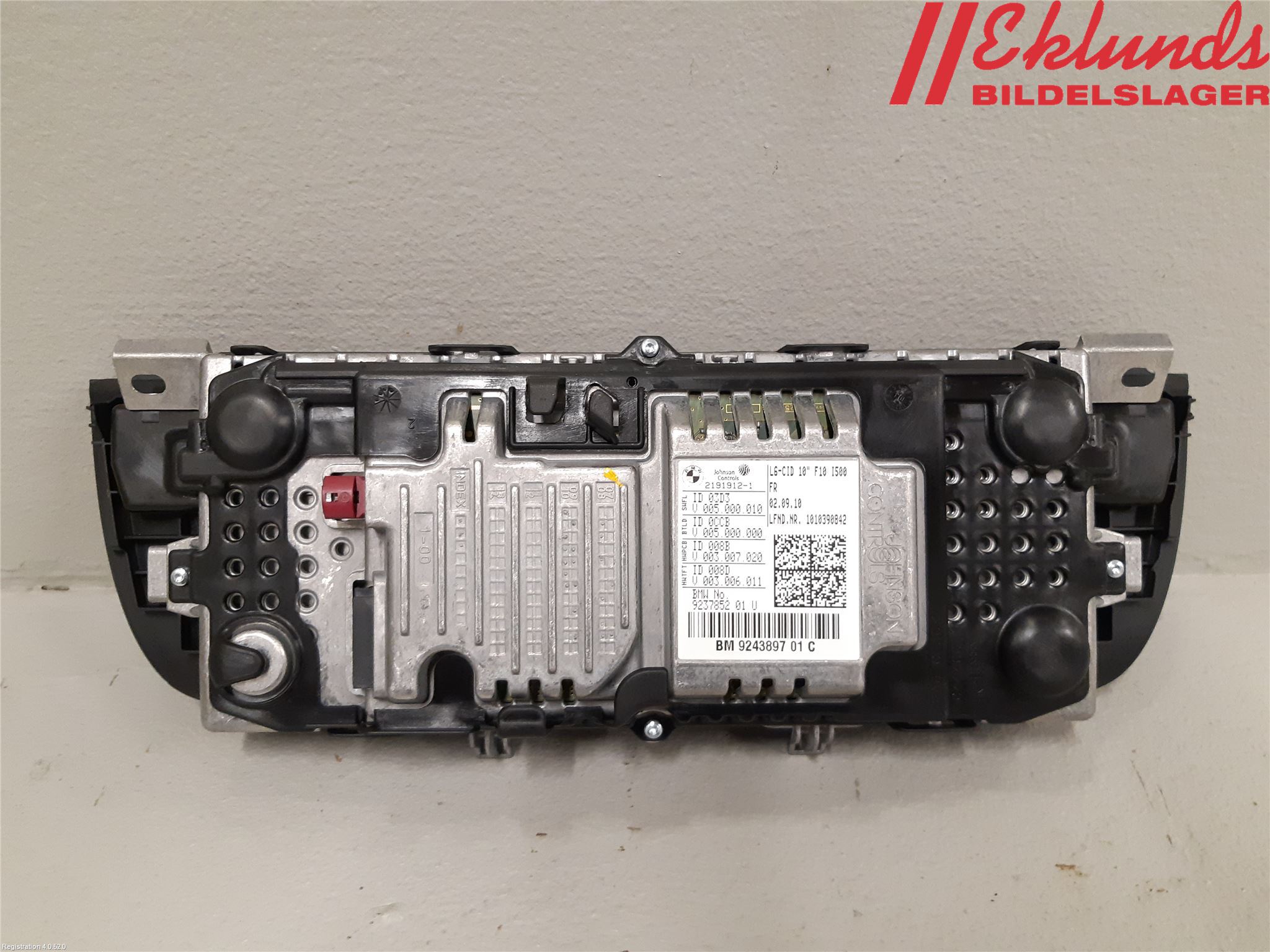 BMW 5 F10/F11/F18 09-17 Multifunktionsdisplay