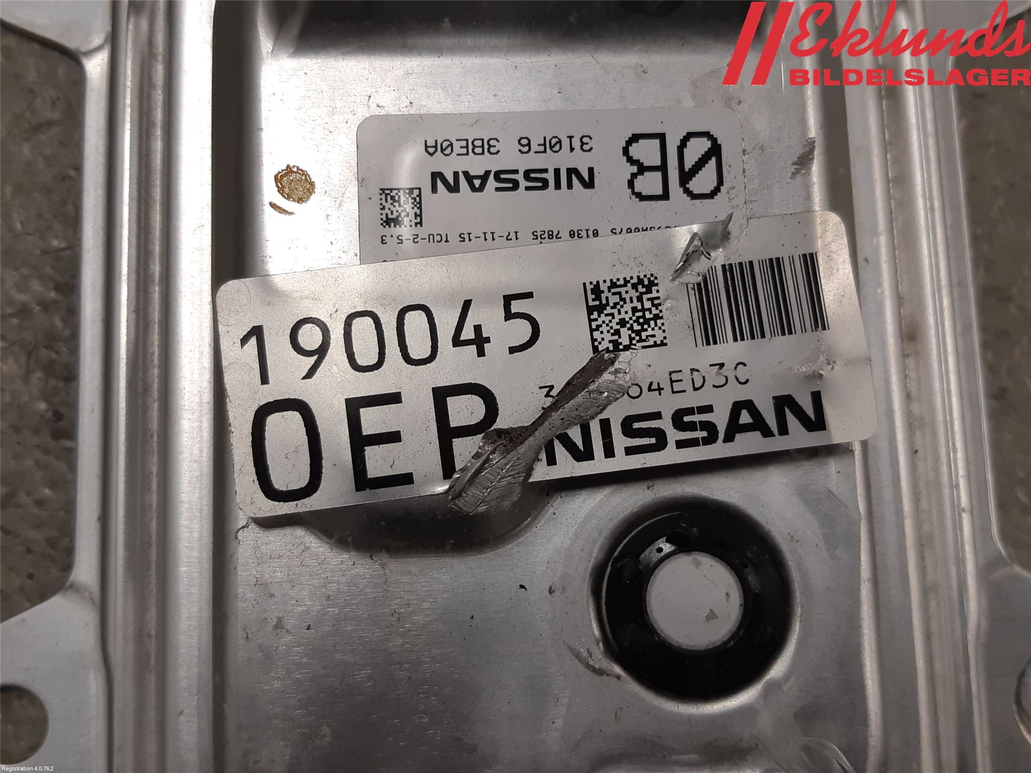 Nissan QASHQAI 17-21 Styrenhet Växellåda