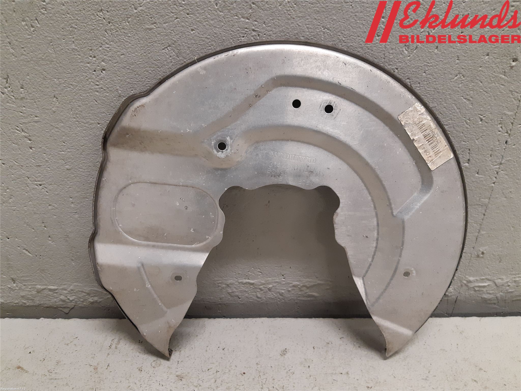 Volvo XC90/RECHARGE 16- Bromssköld Fram