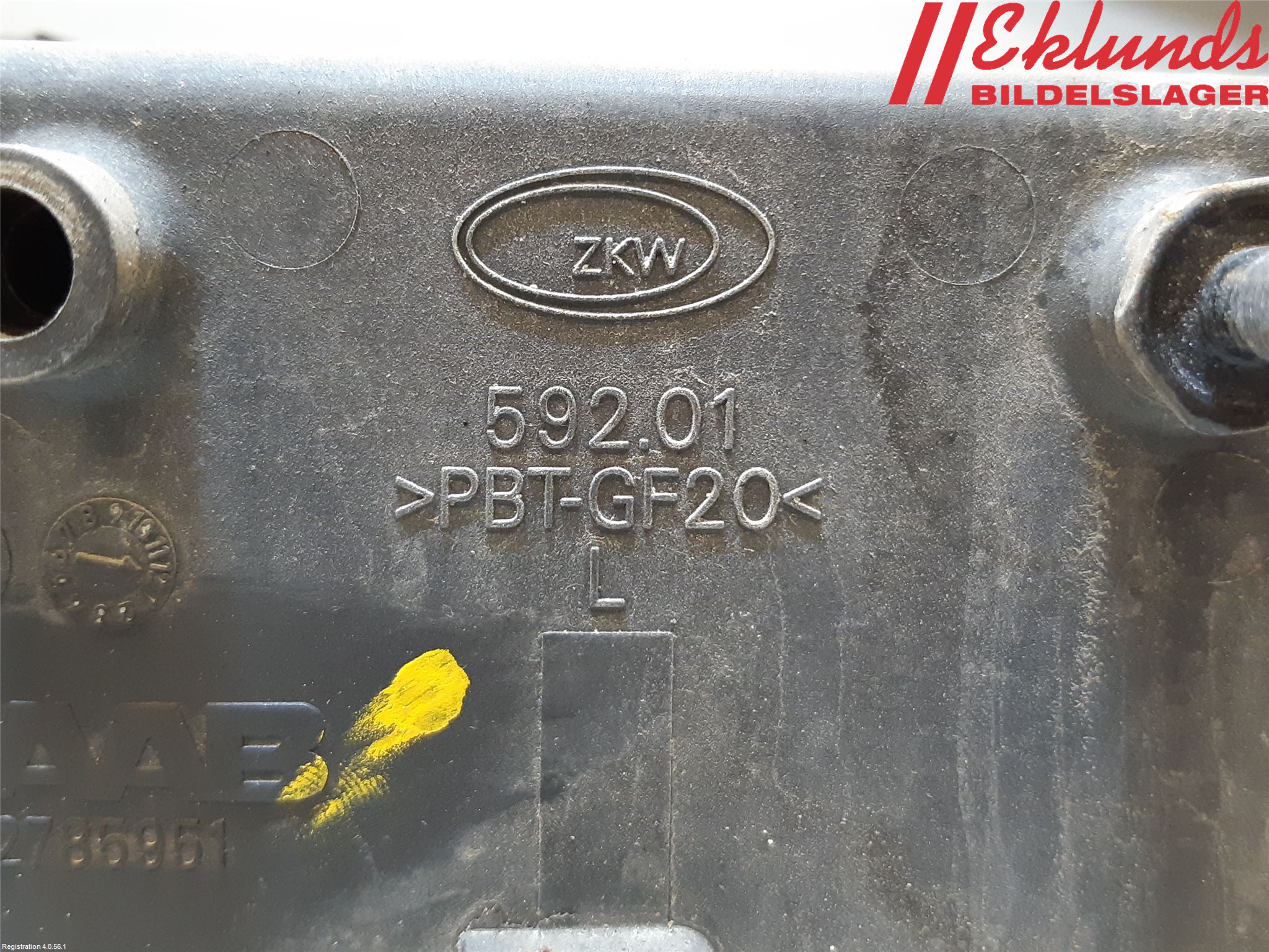 Saab 9-3 VER 2 Dimljus-Varselljus Fram