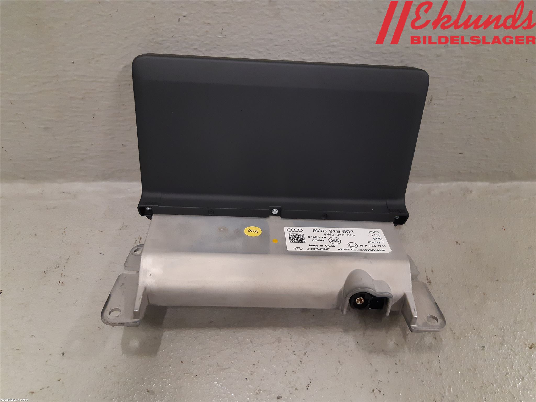 Audi A4/S4 B9 16-19 Multifunktionsdisplay