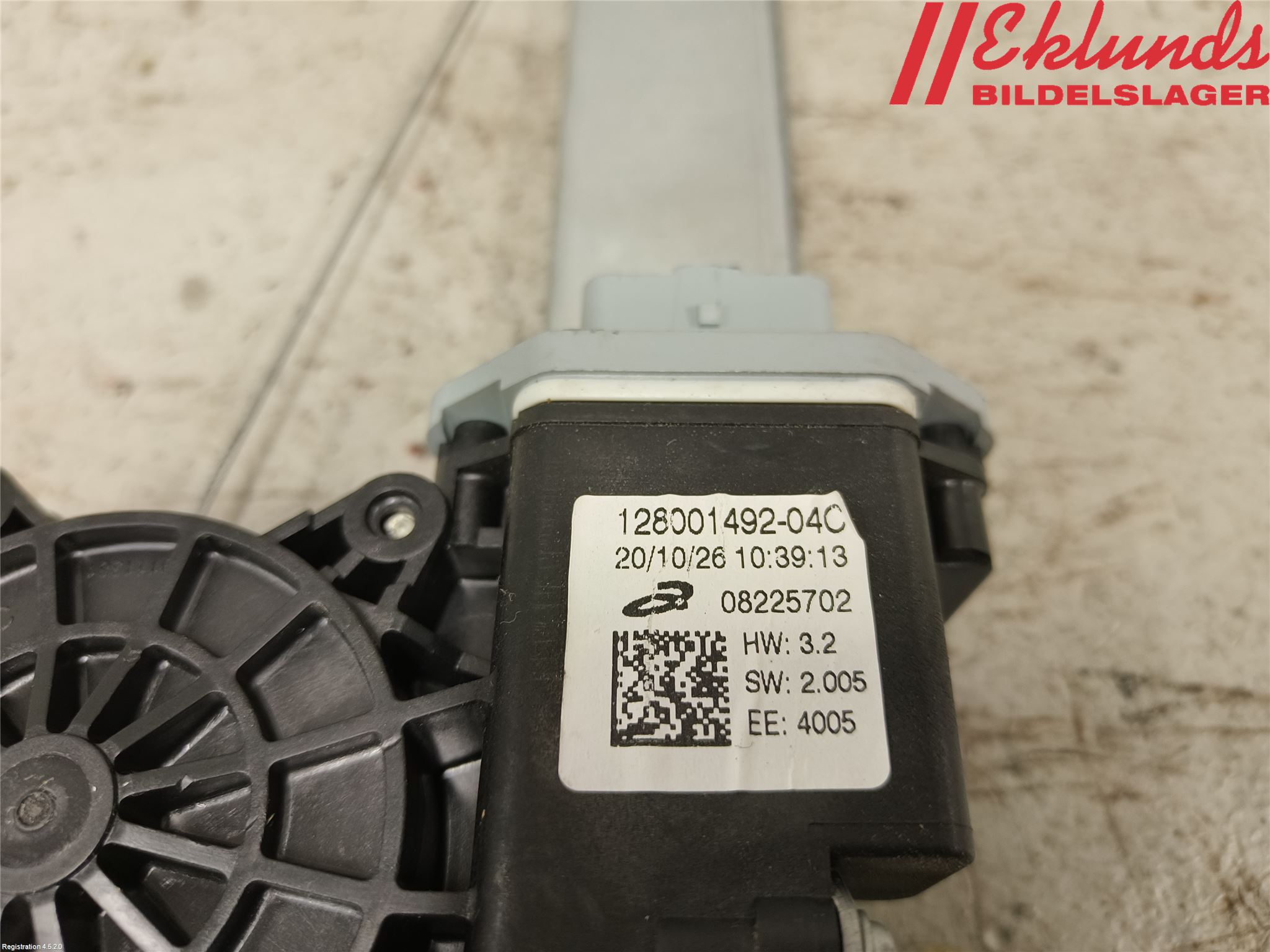 Renault TRAFIC/E-TECH 15- Fönsterhiss El Kompl